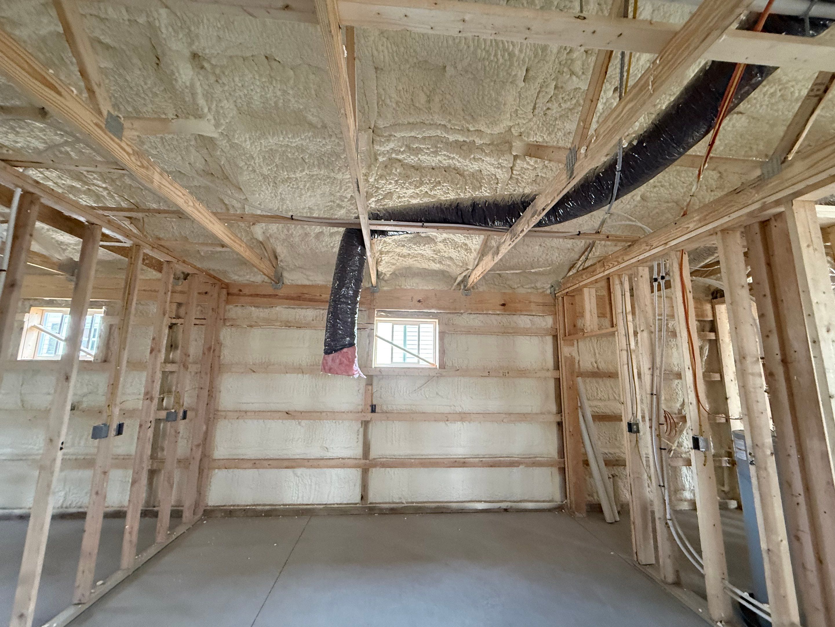 Project in Berkeley Springs by HomeGuard Foam and Foundation