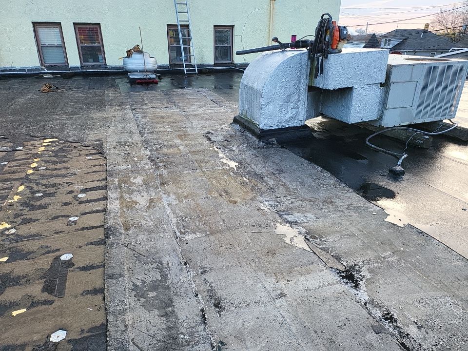Commercial Roofing Installation using EPDM  by A Plus Exterior