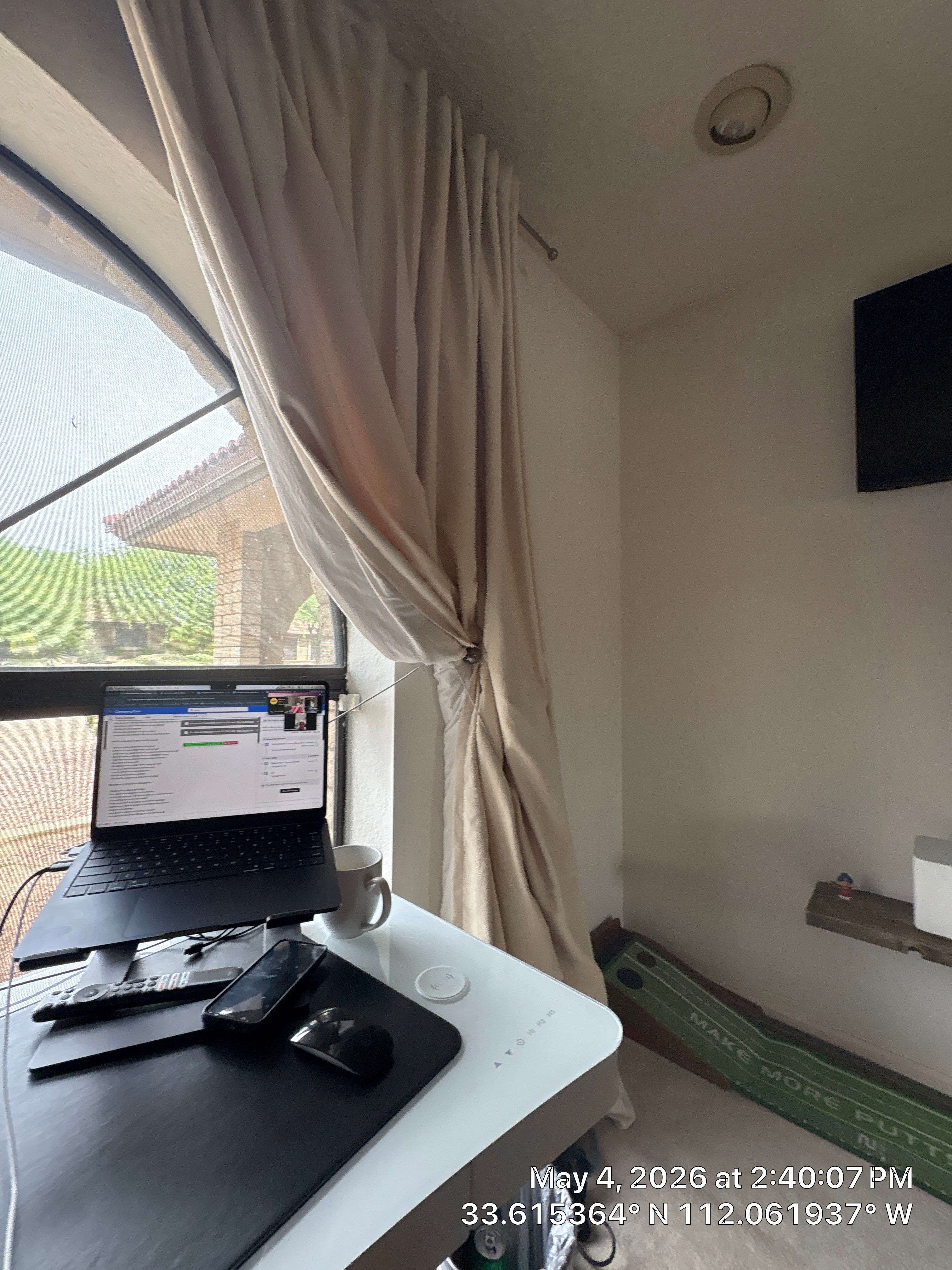 Comprehensive Home Office AV Update and TV Mounting in Phoenix by CompanyCam Sales Demo