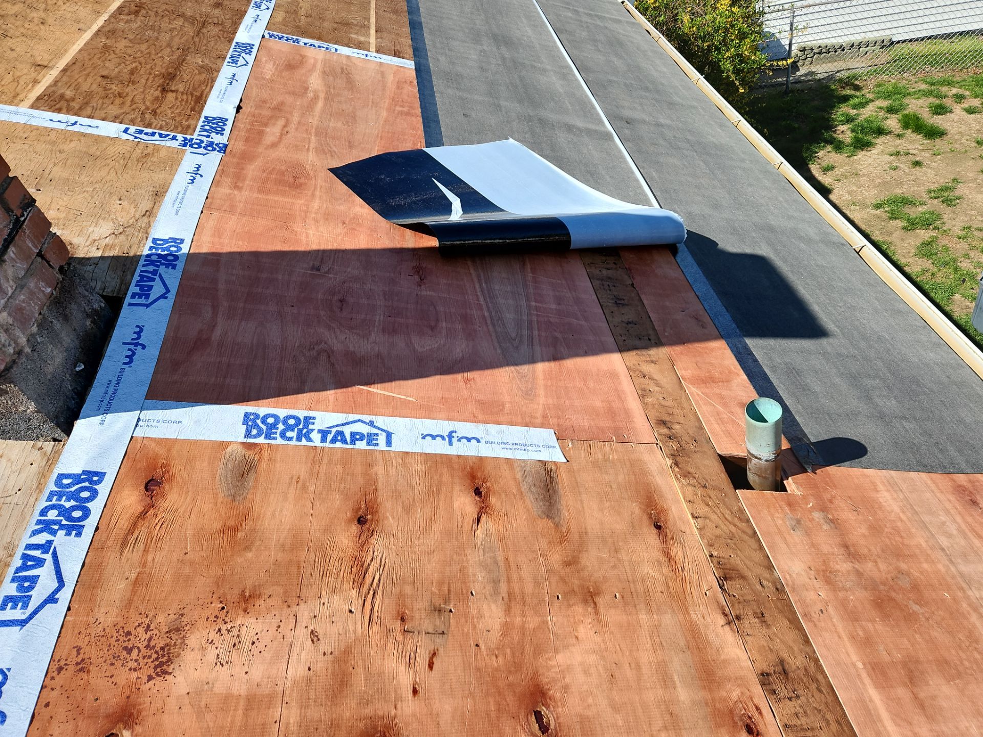 Residential Roofing Installation and Structural Plywood Replacement in Stratford by A Plus Exterior
