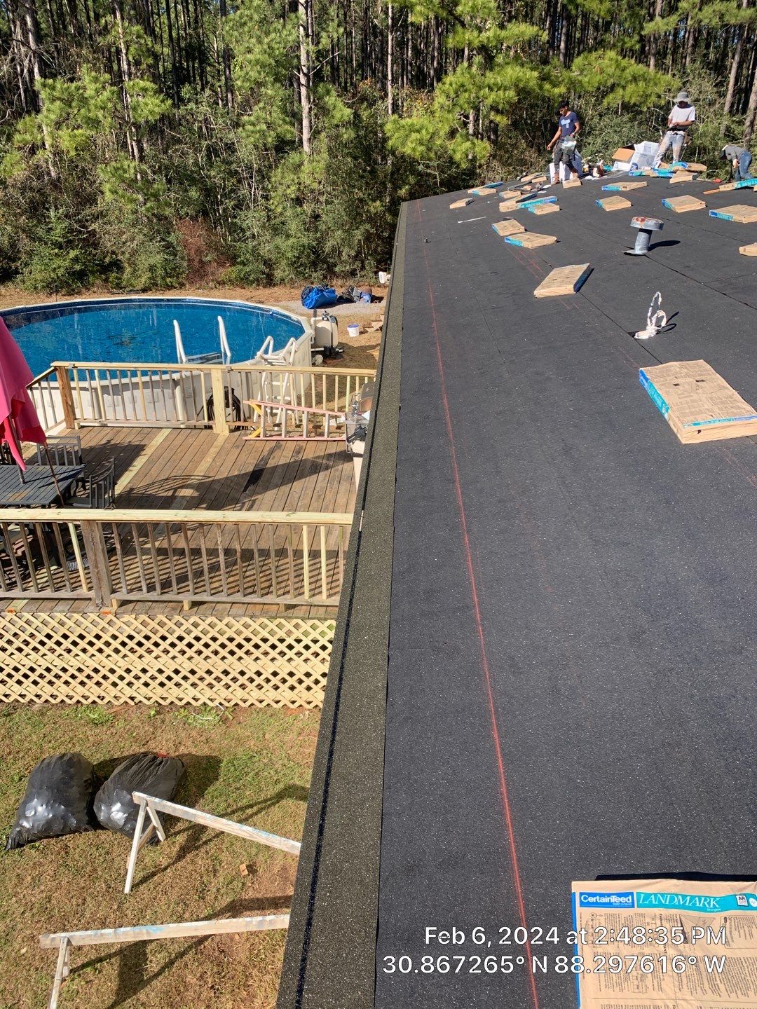 Roof replacement: 8455 Jack Williams Rd • Wilmer, AL 36587 by American Roofing & Construction LLC
