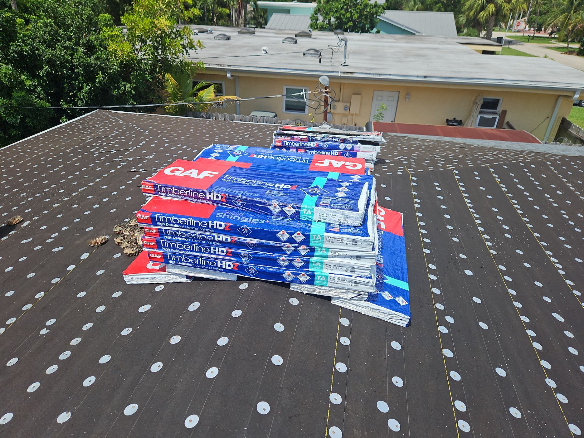 Residential Roofing Installation using GAF by BLUES BROTHERS ROOFING