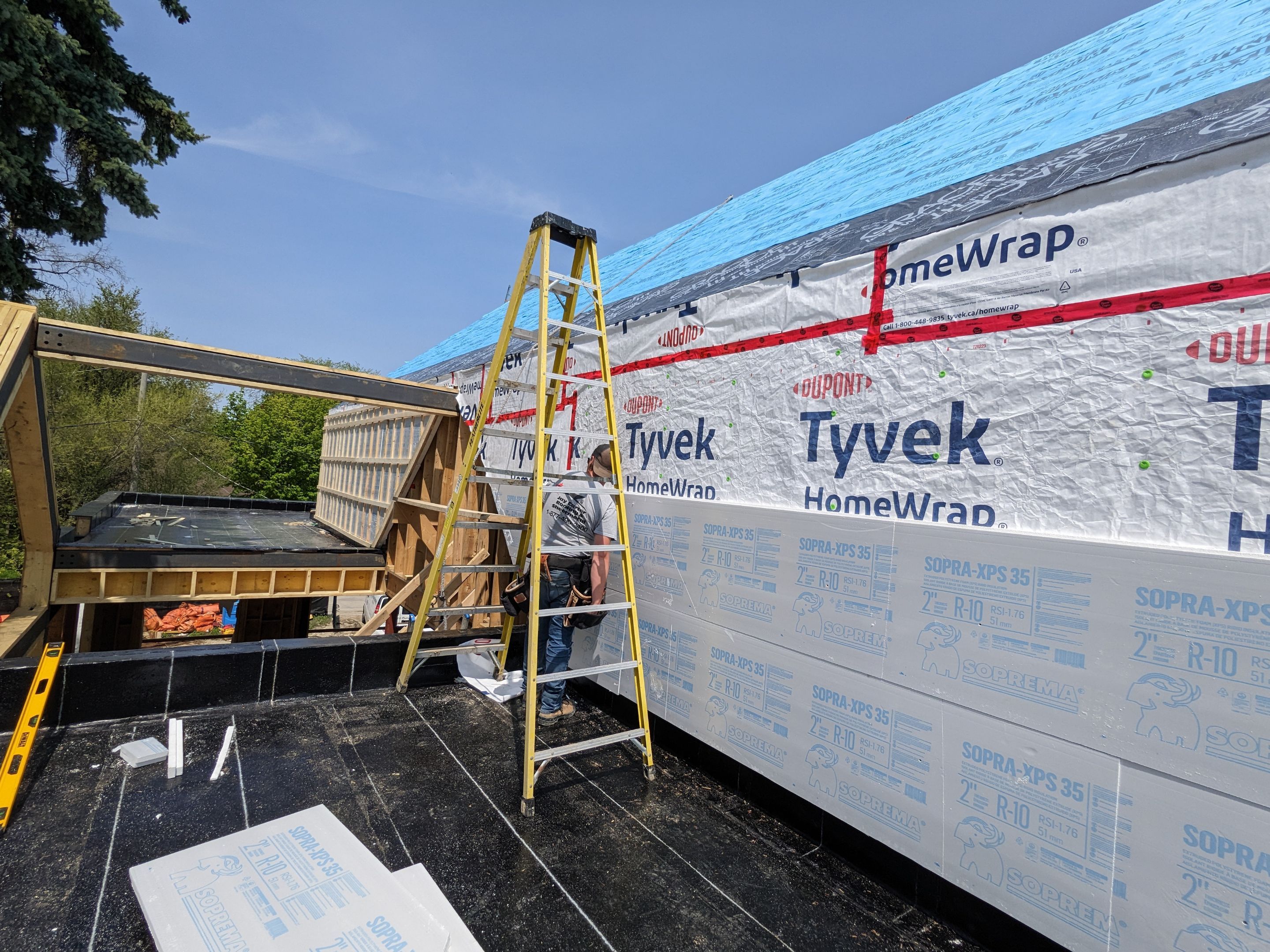 New Home Construction using 16" Standing Seam Panels by Jay Carter Roofing & Sheet Metal