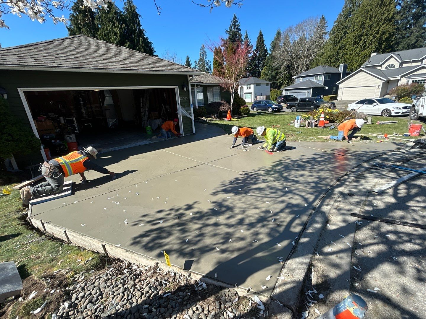 William | Concrete Driveway by Jireh Asphalt & Concrete Inc 