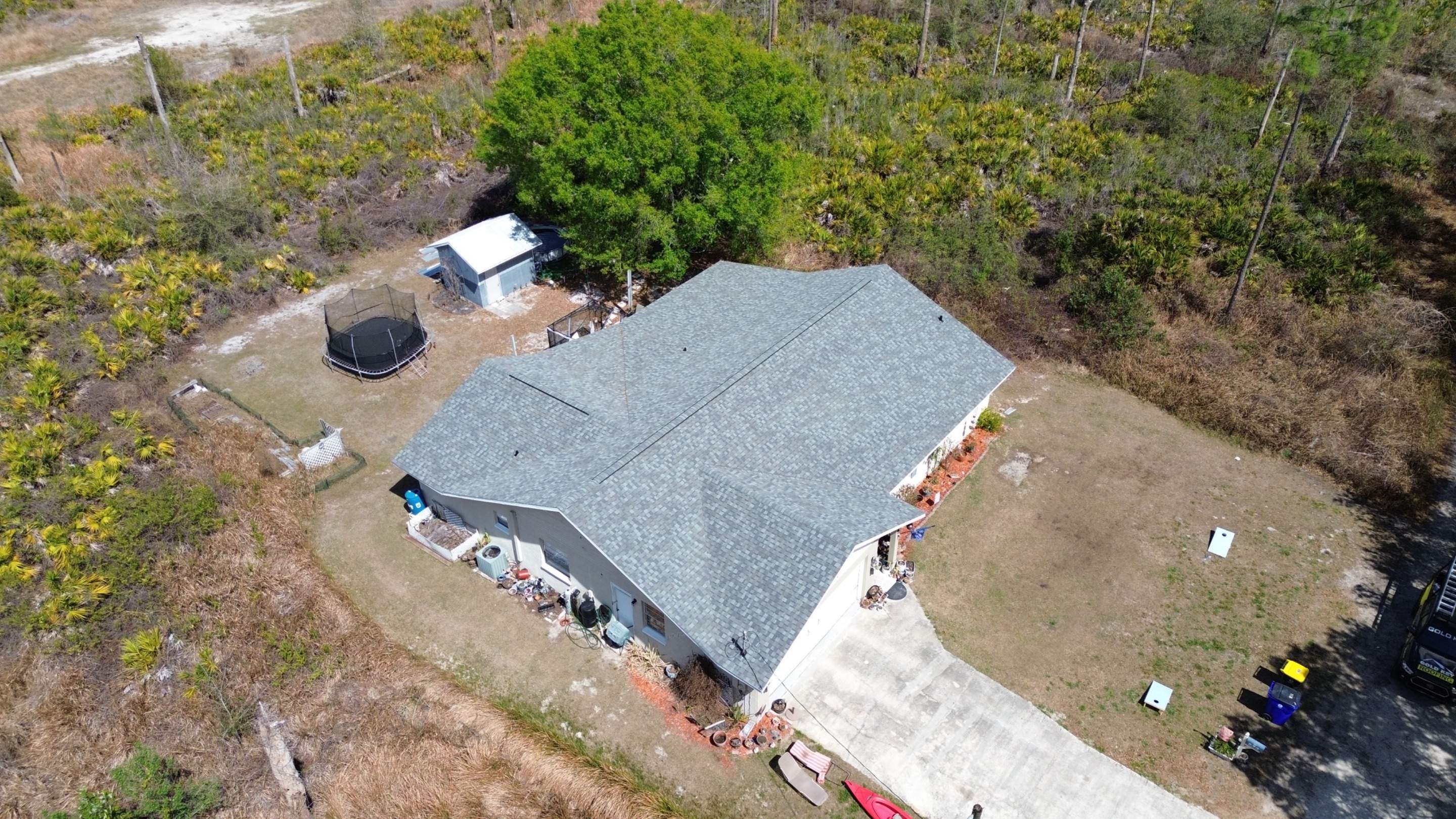 Residential Reroof in Sebring FL by Gold Key Roofing