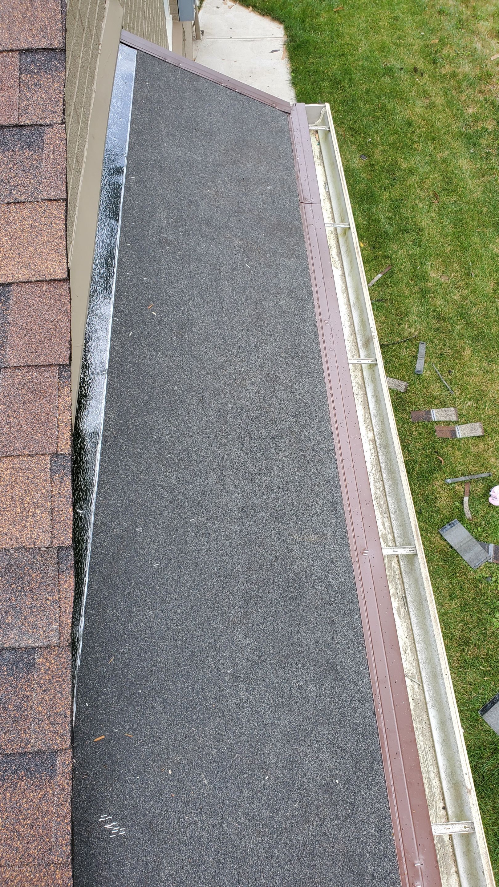 Residential Roofing Installation using Ownens Corning Duration Brownwood by Absolute Roofing and Construction