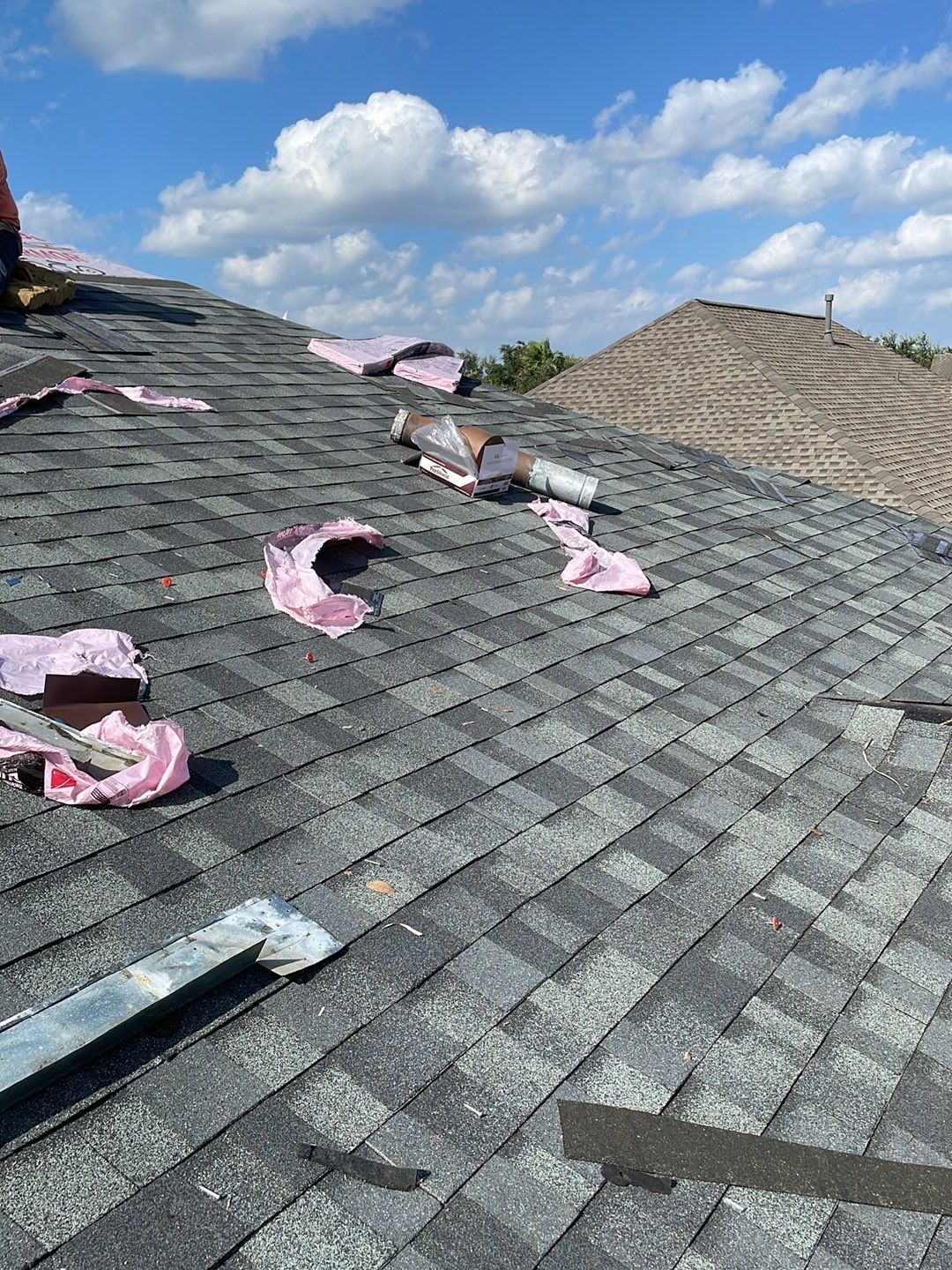 Residential Roofing Installation using Owen's Corning Duration (Lifetime) Shingles by Roof Repair Company