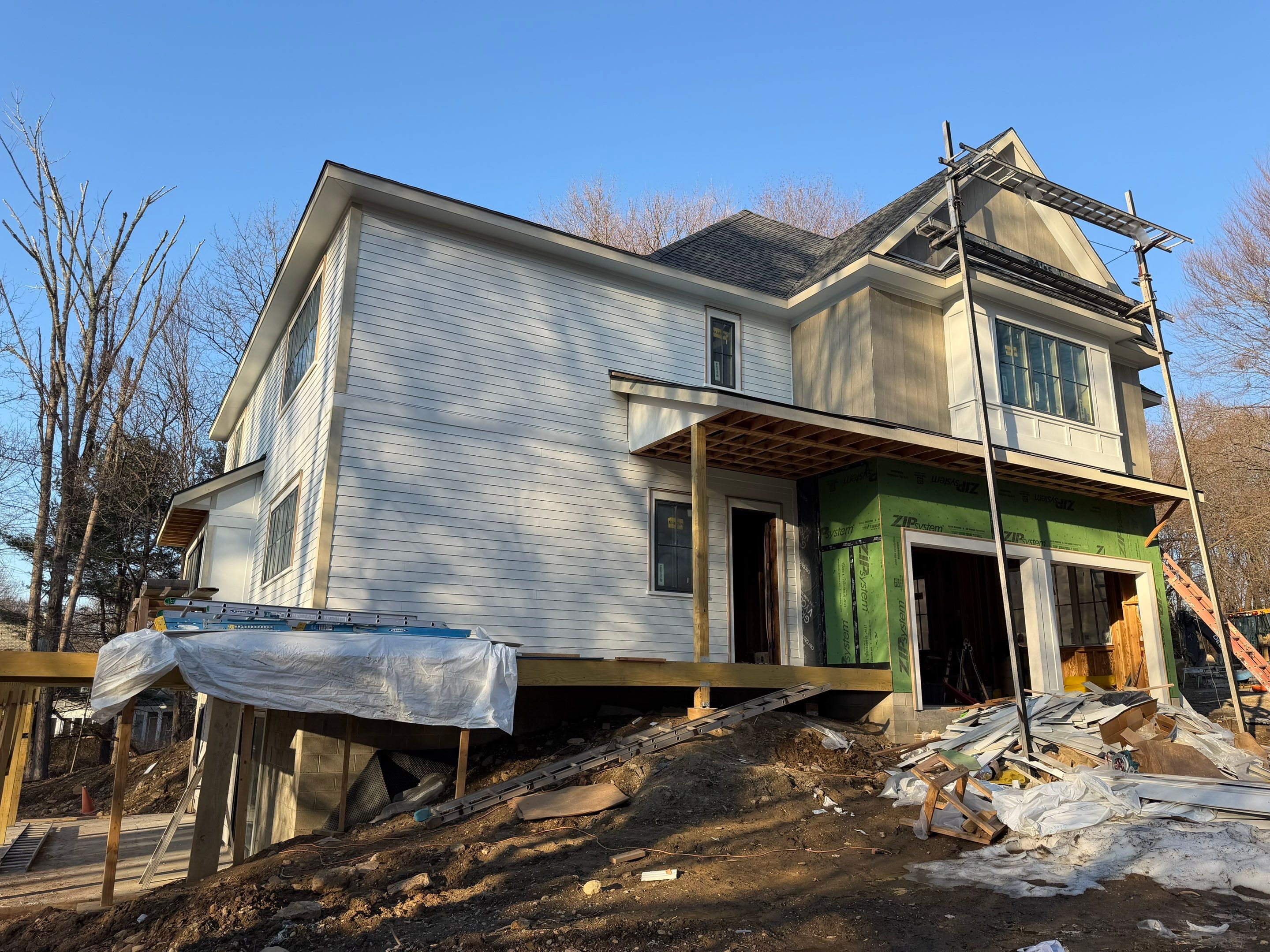New Construction, Katonah NY by Ideal Siding 