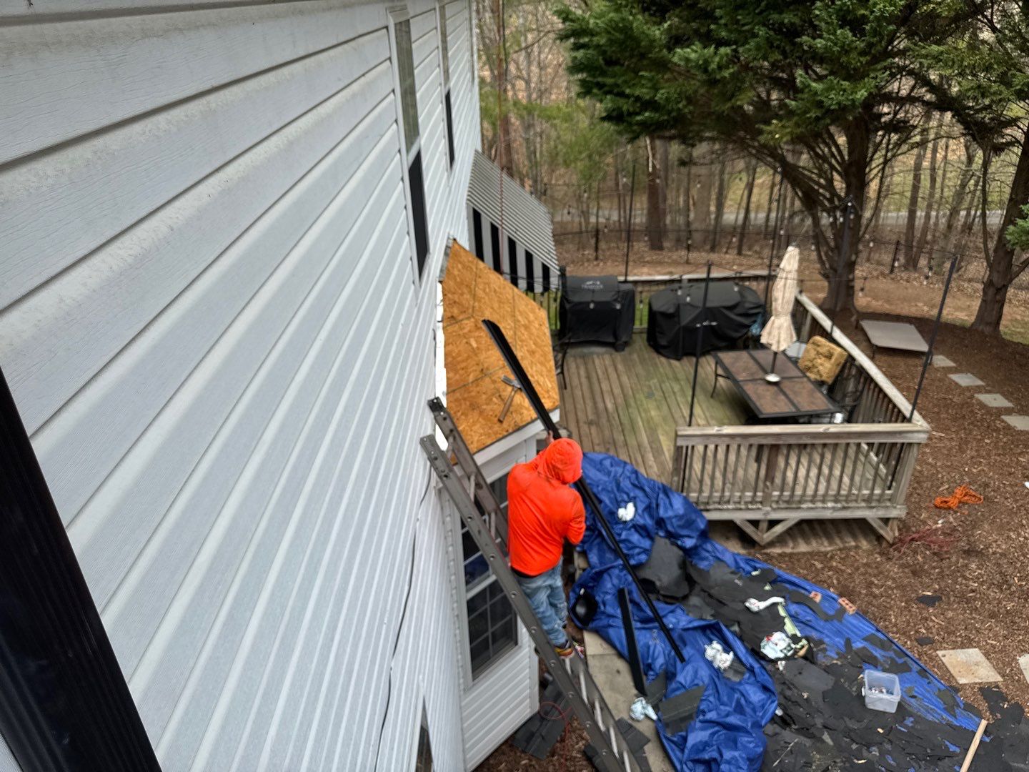 Project in Rocky Face by Aultman Roofing