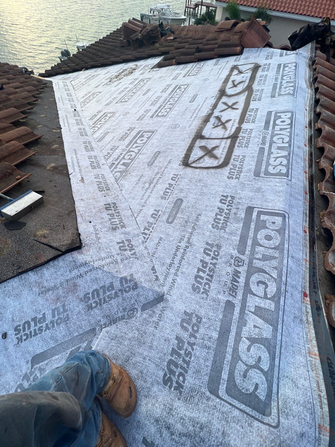 Residential Roofing Repair using Concrete Roof Tile by RoofSmith of Tampa Bay