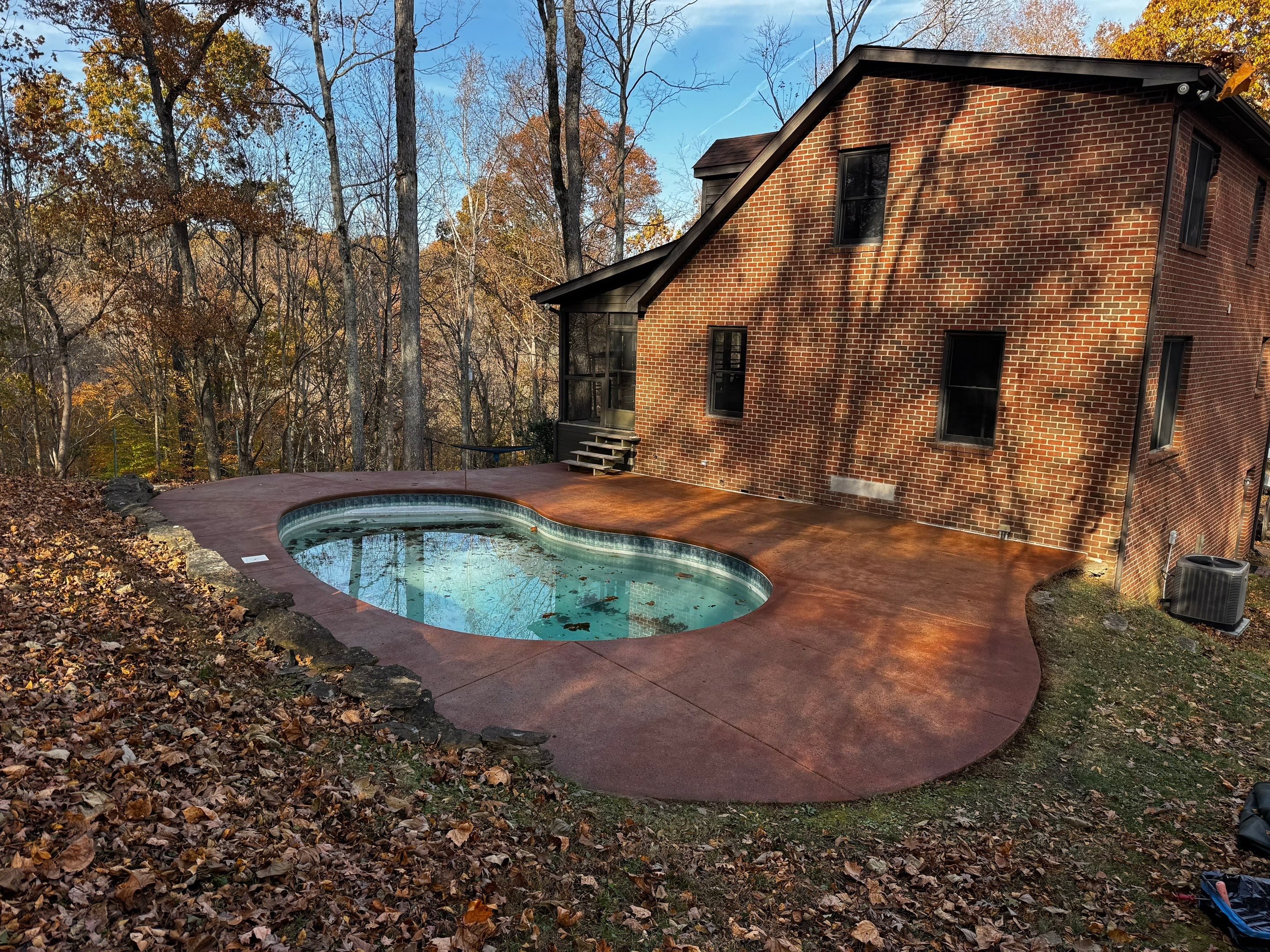 Project in Ashland City by Mecham Decorative Concrete