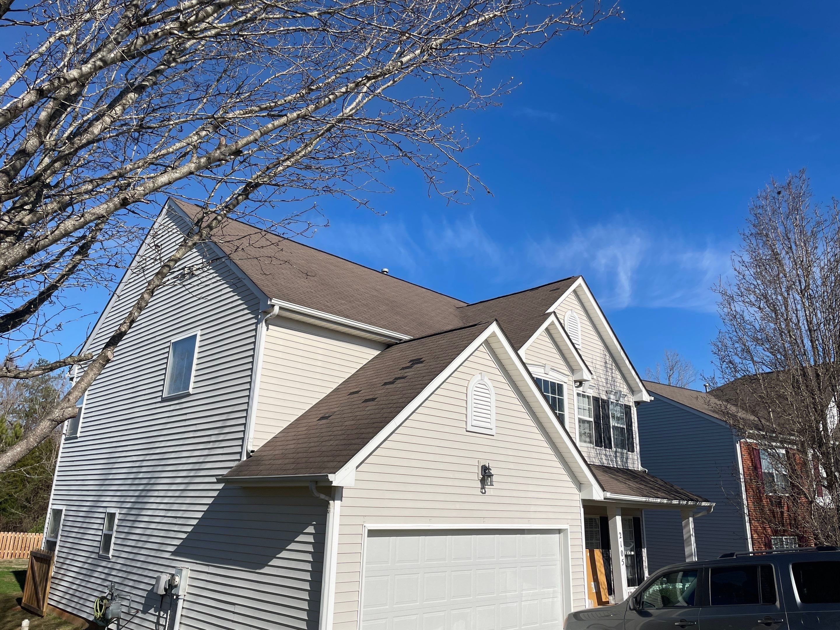 GAF HDZ Architectural Shingle in Pewter Gray by H&S Roofing and Gutter