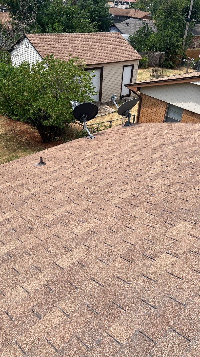 Residential Roofing Installation using GAF Natural Shadow  by A & H Roofing and Contracting
