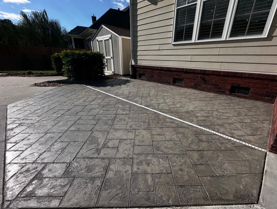 Project in Virginia Beach by Sam The Concrete Man Virginia Beach