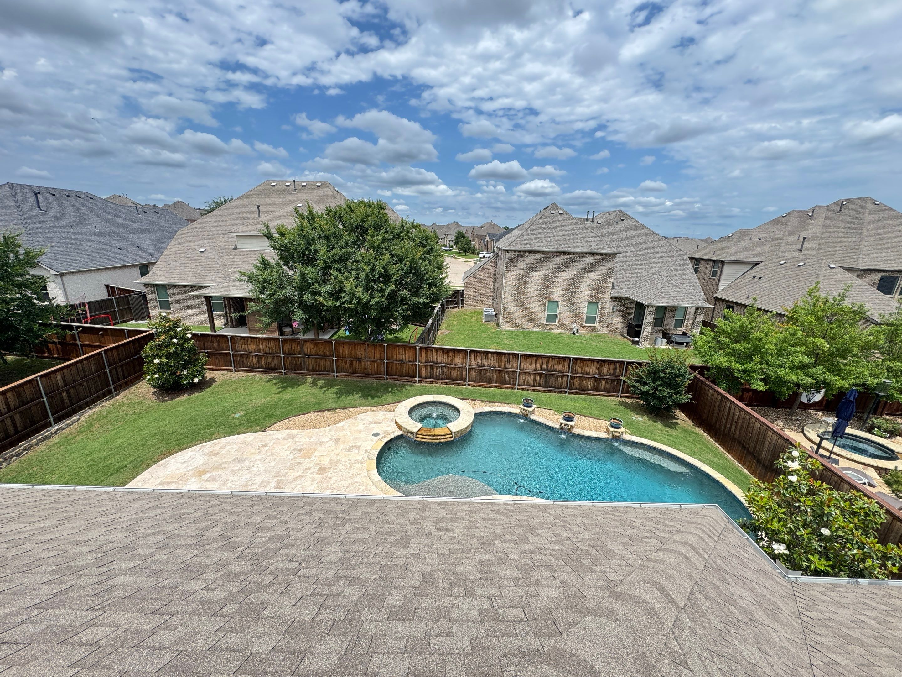 Inspection Wind damages and ceiling leaks McKinney, TX by NIMBUS GENERAL CONTRACTORS, LLC