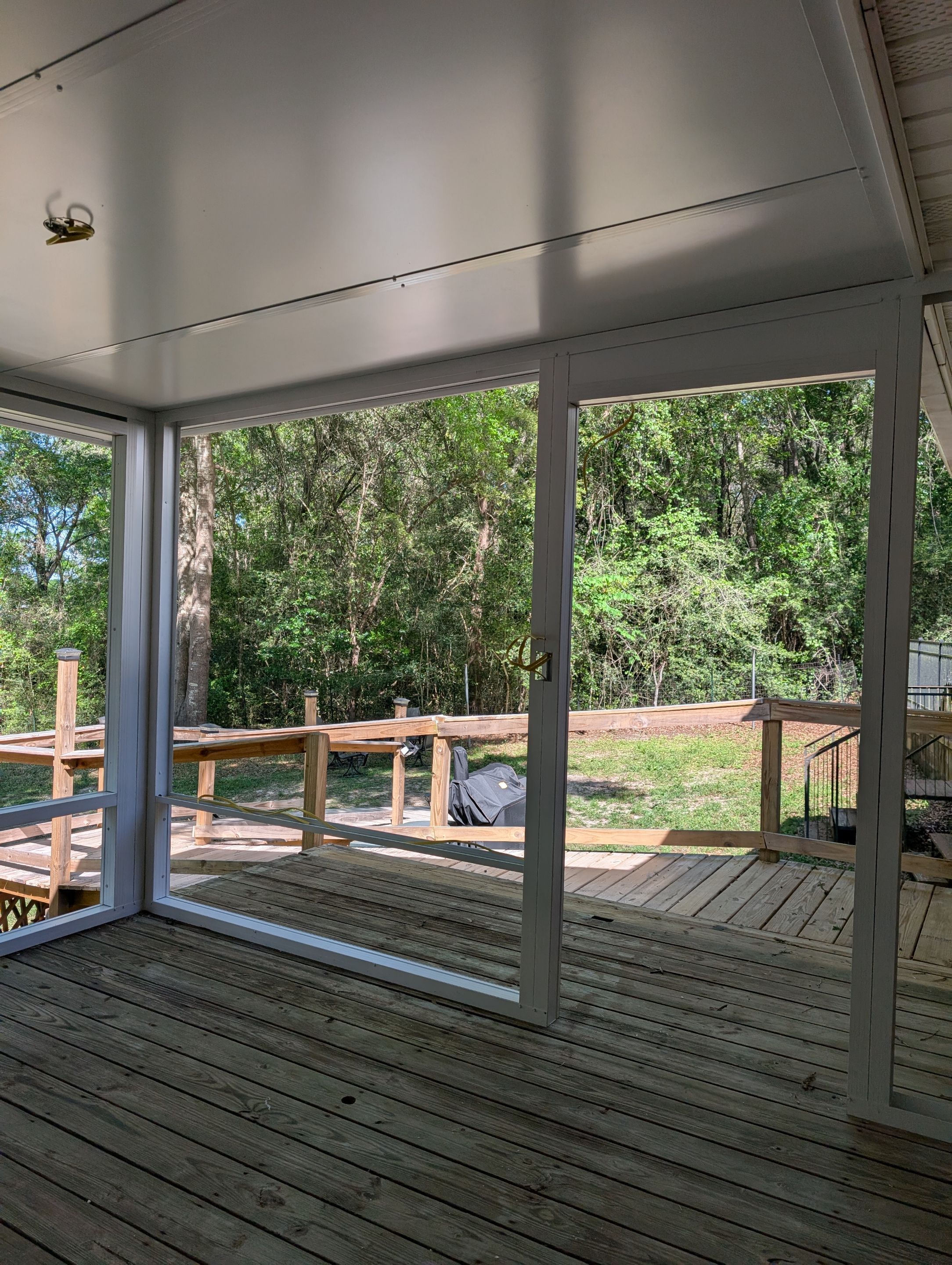 Glass Room using Colorbeam Framing System by Titan Sunrooms