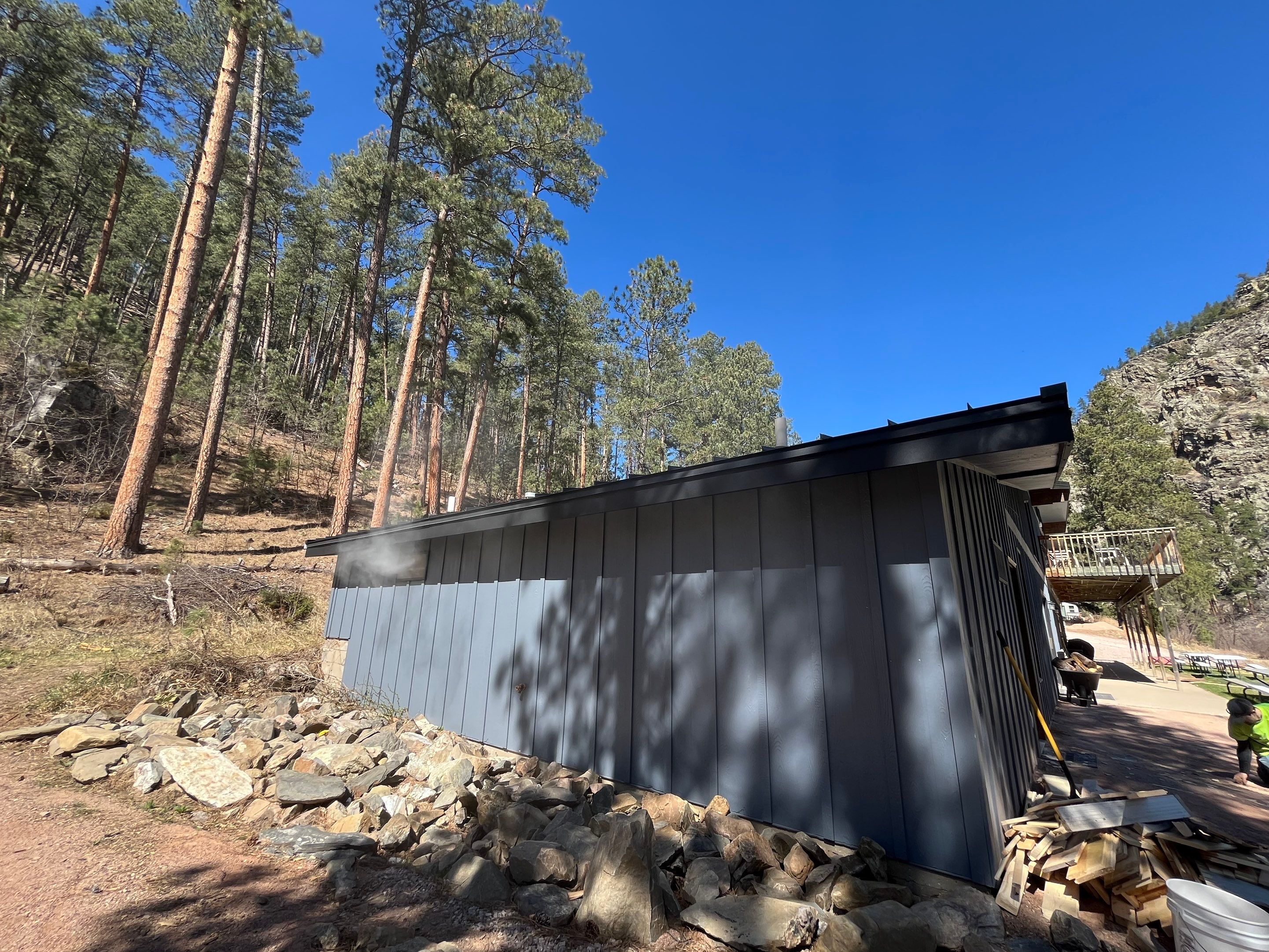Residential Roofing Installation using Steel Roofing by Weather-Tite Exteriors LLC