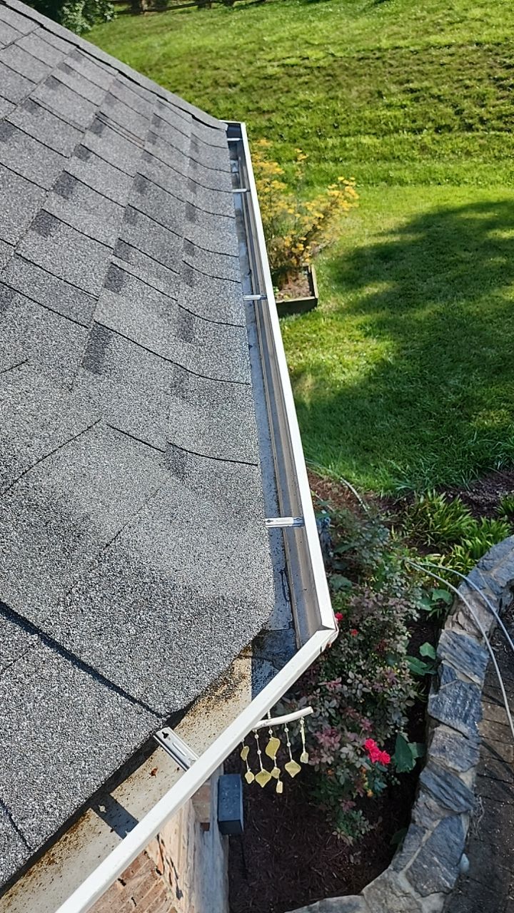 Gutter guard instalation  by Power Wash Masters LLC