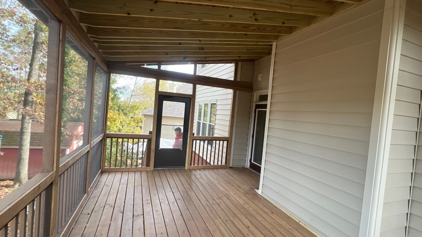 Sandy Cove - Screen Porch by Pillar and Pine