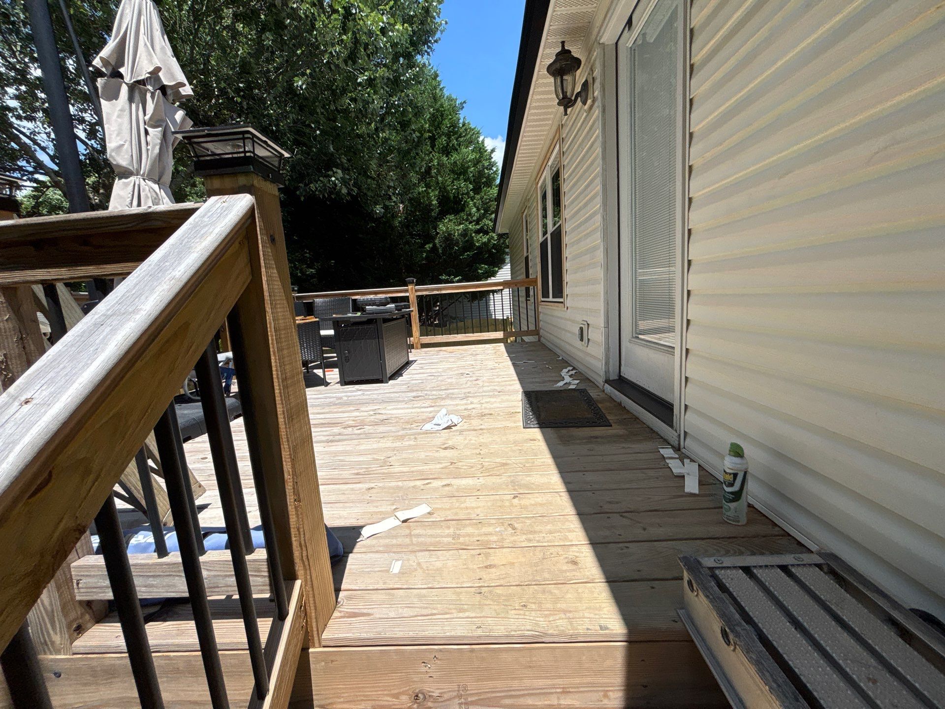 Wood Deck and Fence using Wood Sealant by DuraSeal