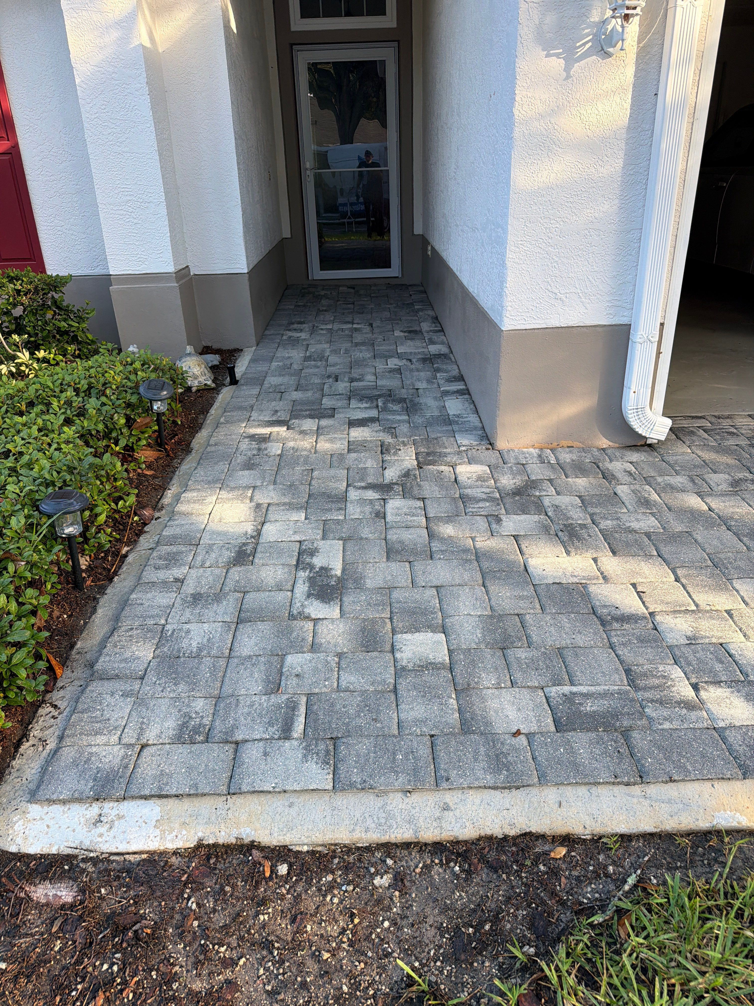 Paver Driveway and Walkway Restoration in Sun City Center by Supreme Paver Experts