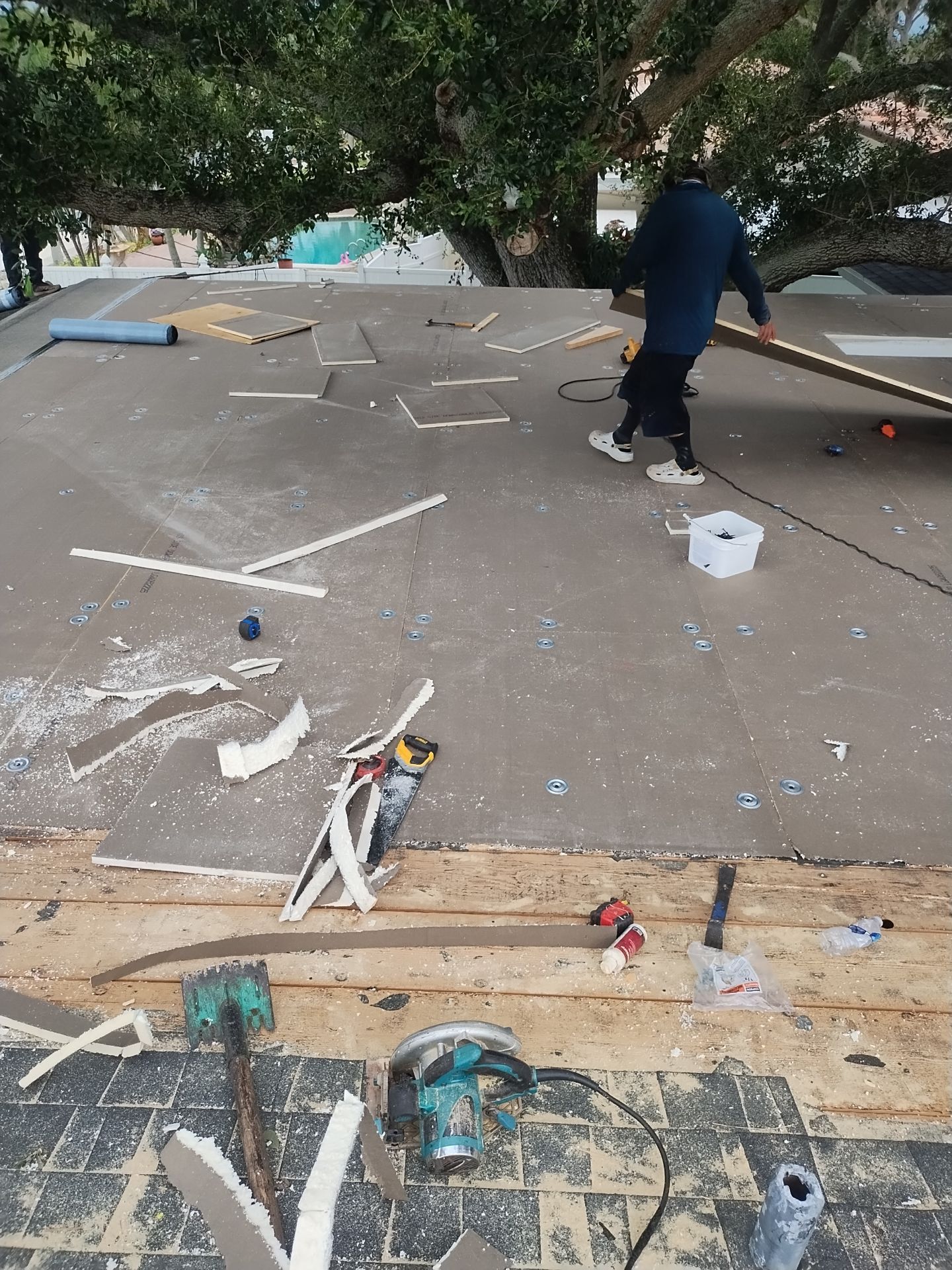 Project in St. Petersburg 33703 by Mitchell Roofing Company LLC
