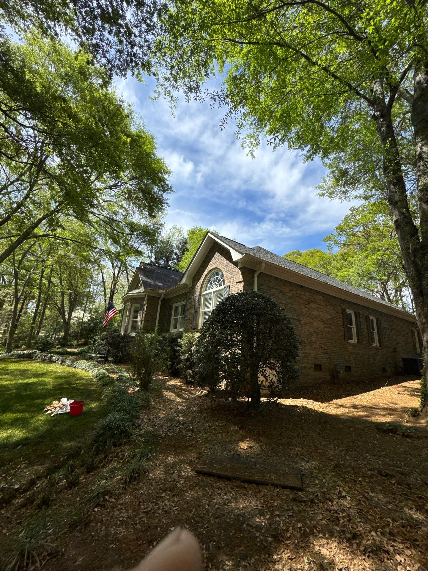 Spartanburg Residential Roof Replacement with Architectural Shingles and Skylights by Roofers LLC