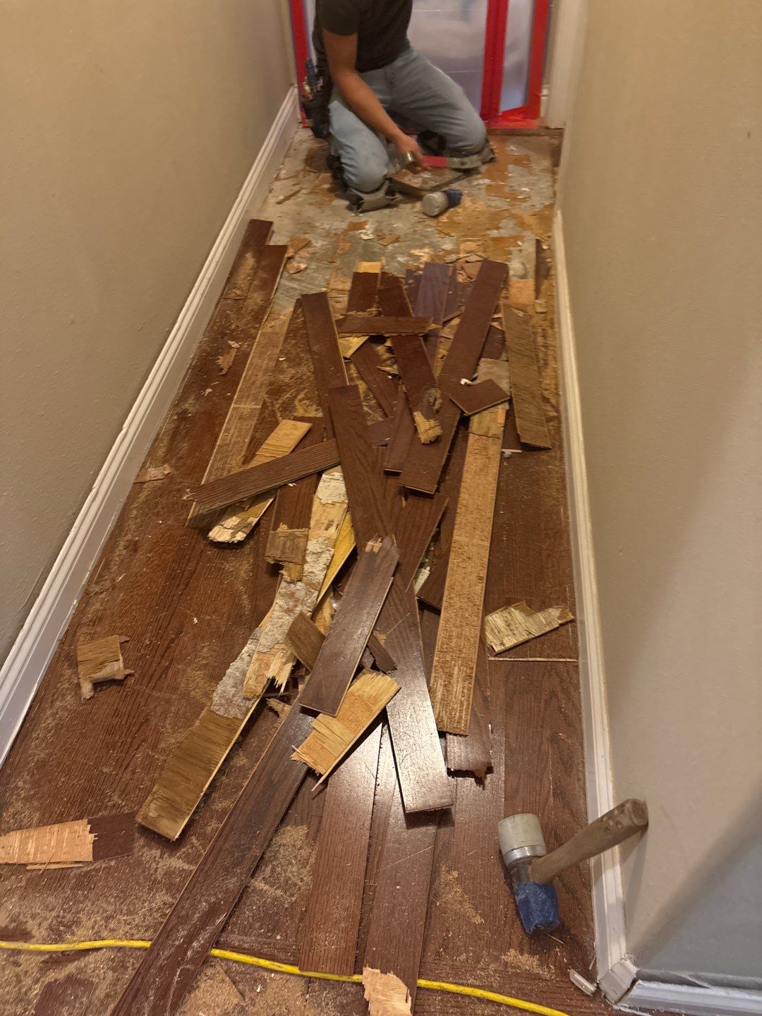 Kitchen Remodel and Water Damage Restoration Project by L&T General Contractors and Restoration INC