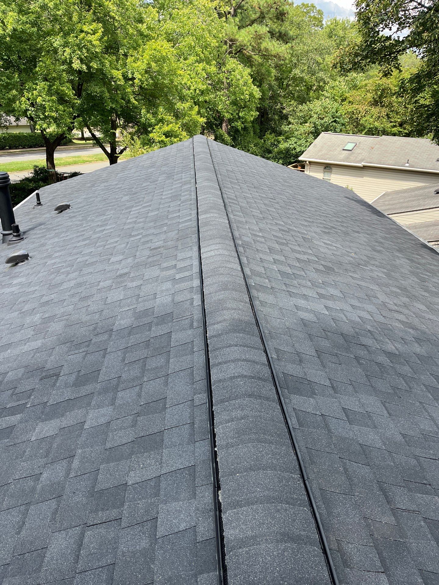 Vienna: Multi-Trade Restoration with CertainTeed Landmark Shingles in Charcoal Black by RM Banning, Inc.