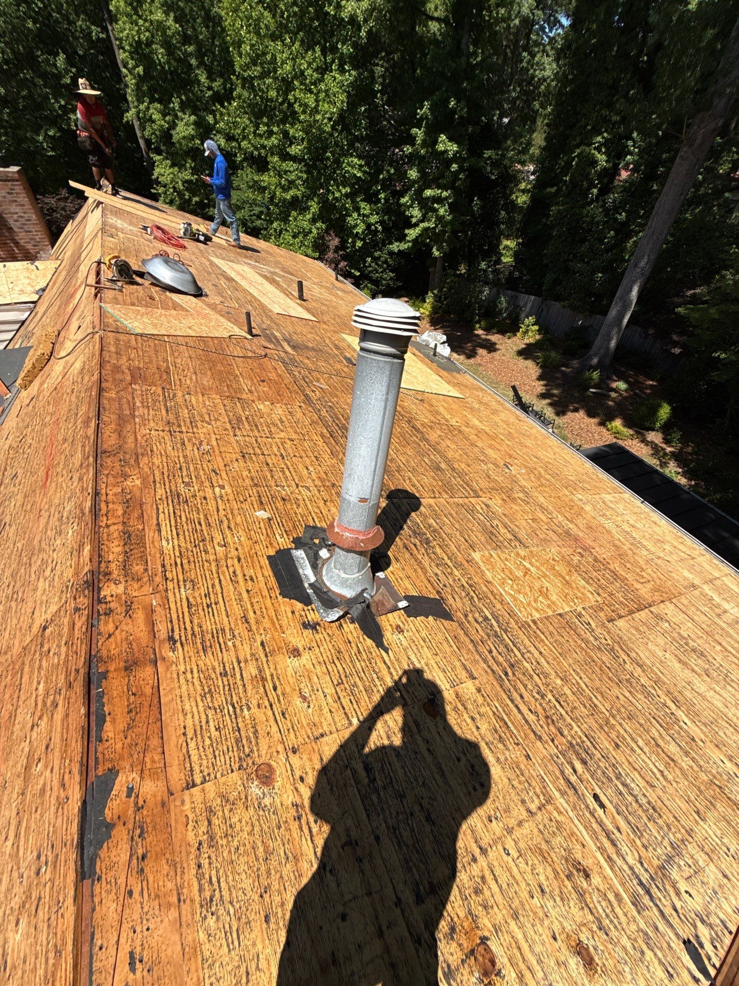Residential Roof Replacement & Gutter Installation in Cary, NC by Carolina Professional Roofing, Inc  
