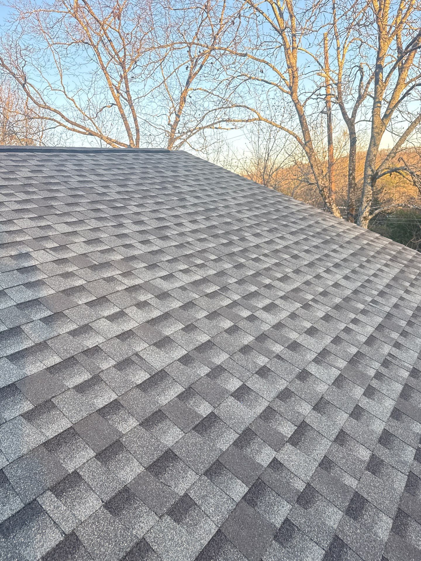 Roof Replacement in Pelham (Weathered Wood) by The Roofing Dudes