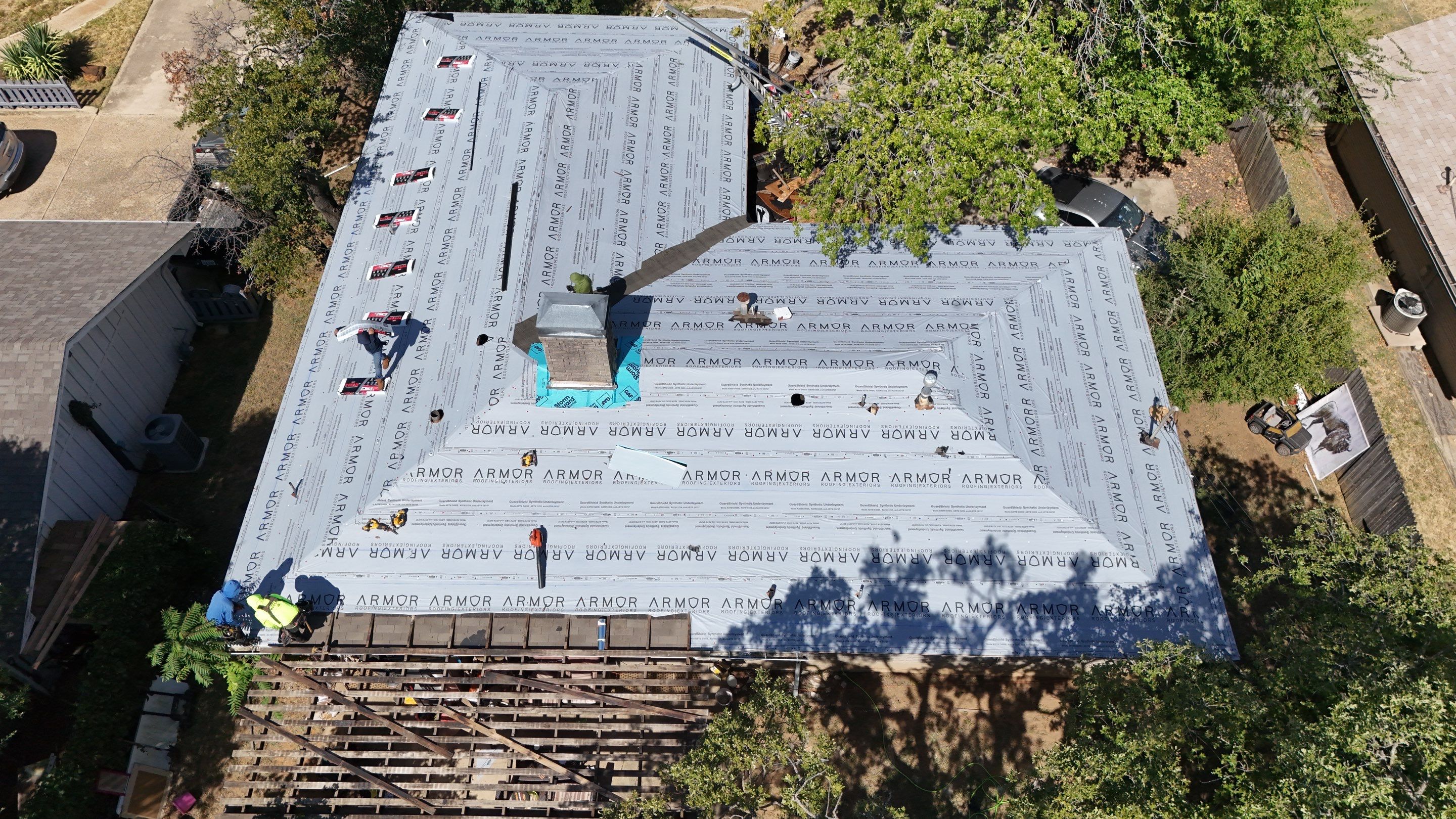 Full Roof Replacement and Pergola Cover Installation in Arlington, Texas by Armor Roofing | Exteriors