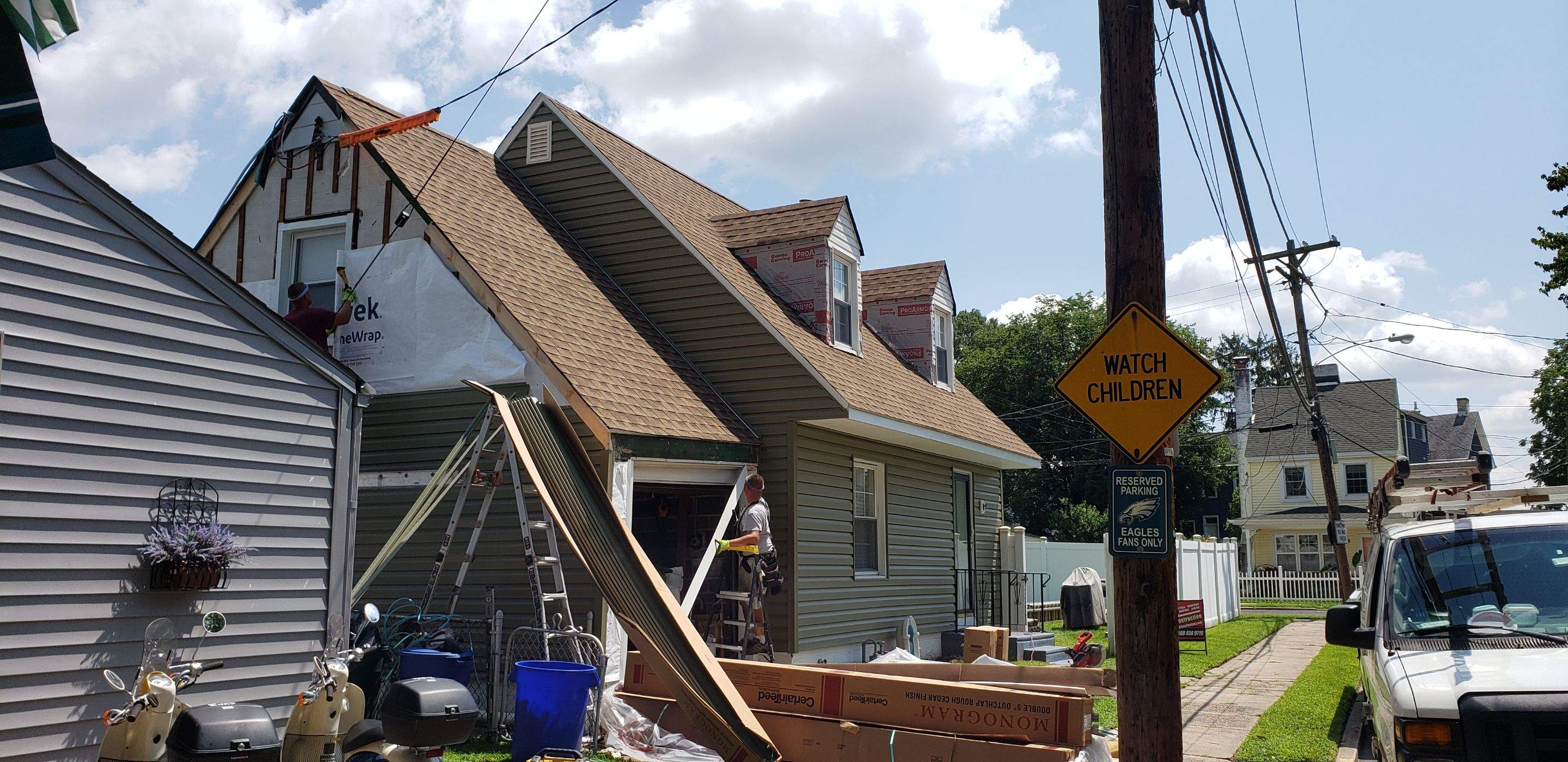 Roofing using GAF Timberline HDZ by Stofan Construction LLC