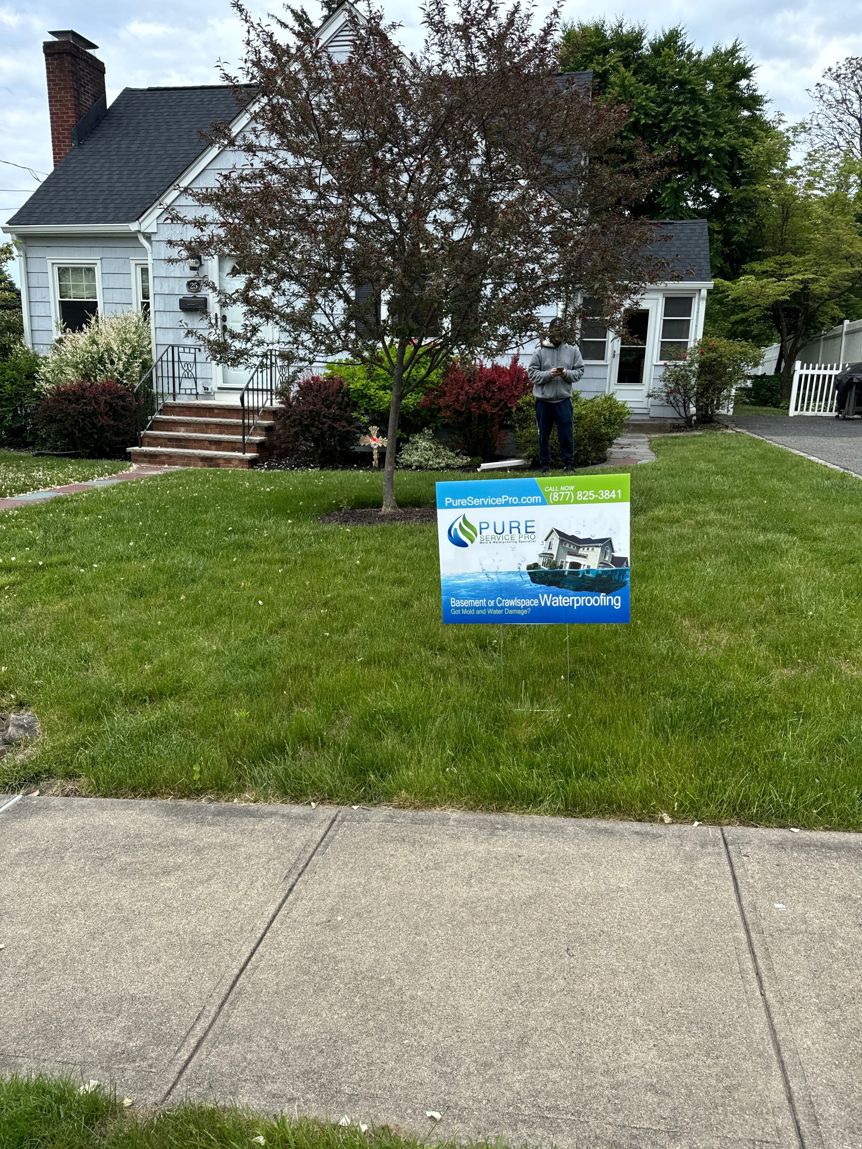 Interior French Drain Boonton NJ by Pure Service Pro, LLC 