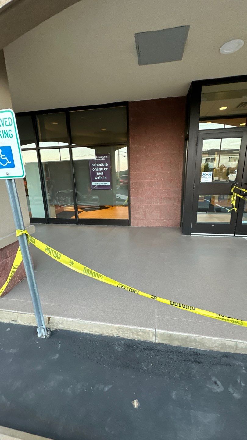 Sidewalk Project in Tarentum by Floors in a Day, Inc