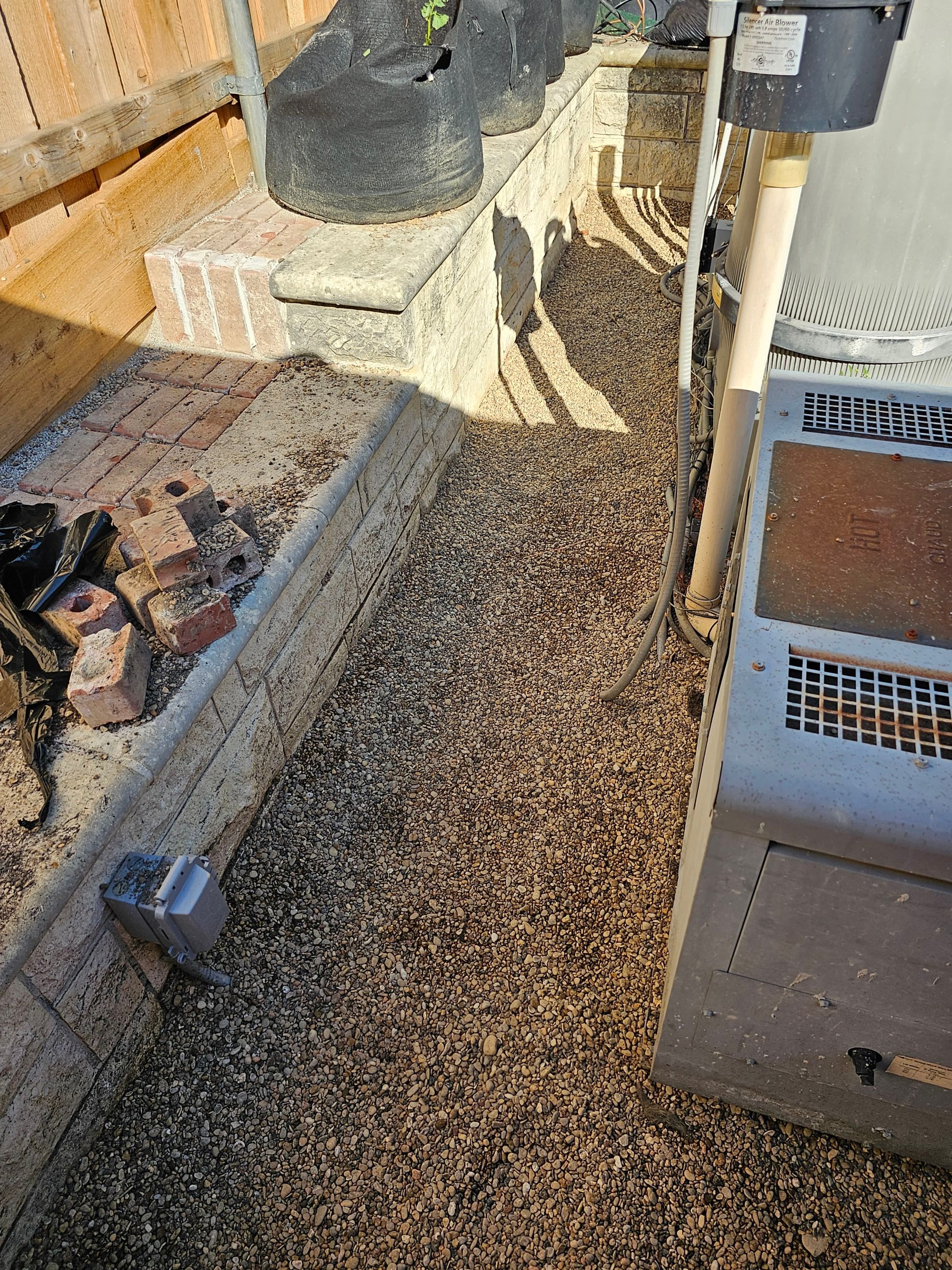 Fence & Concrete Patio by EL-GC LLC 