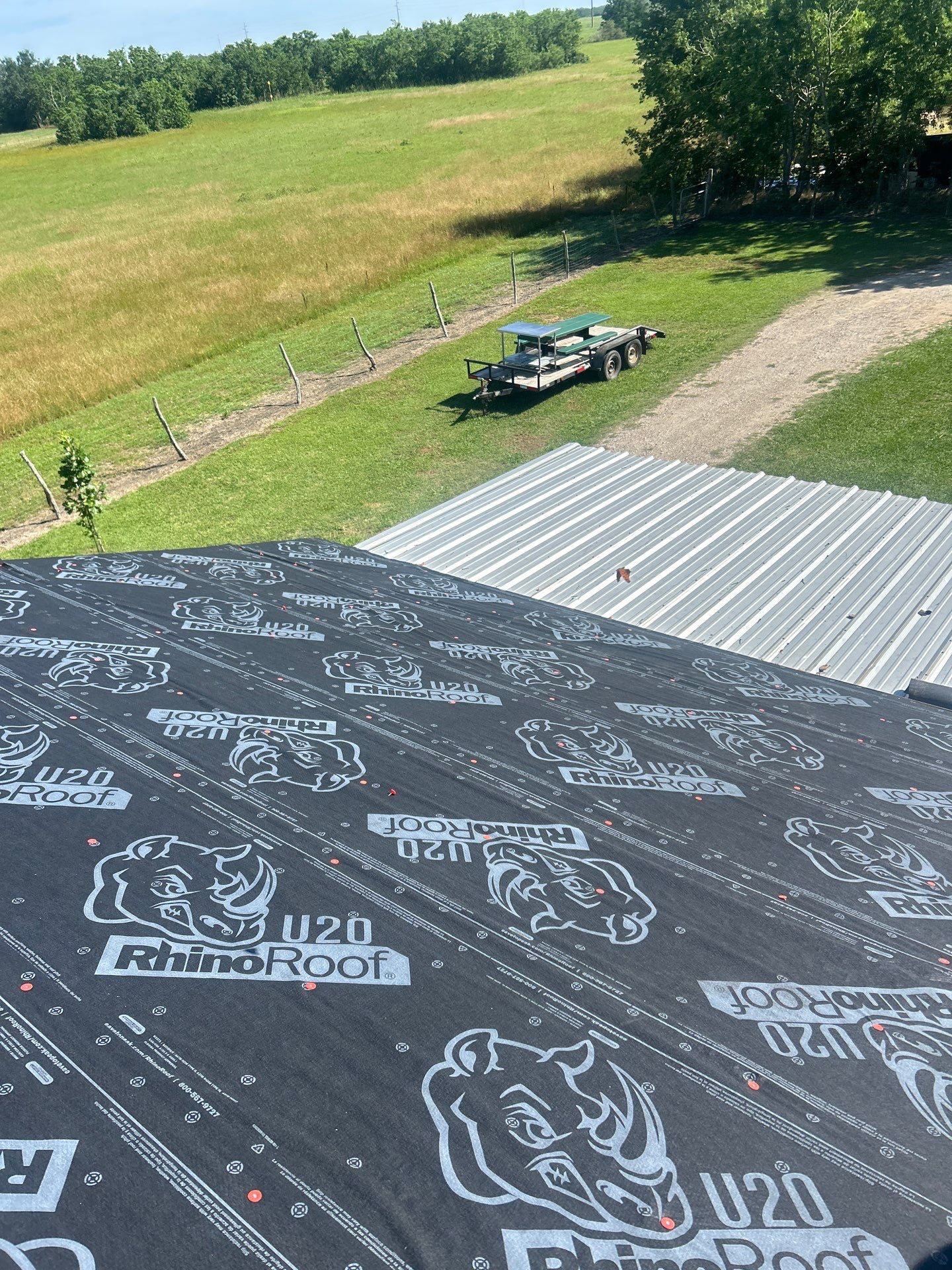 Residential Roofing Installation using Metal by Roof Repair Company