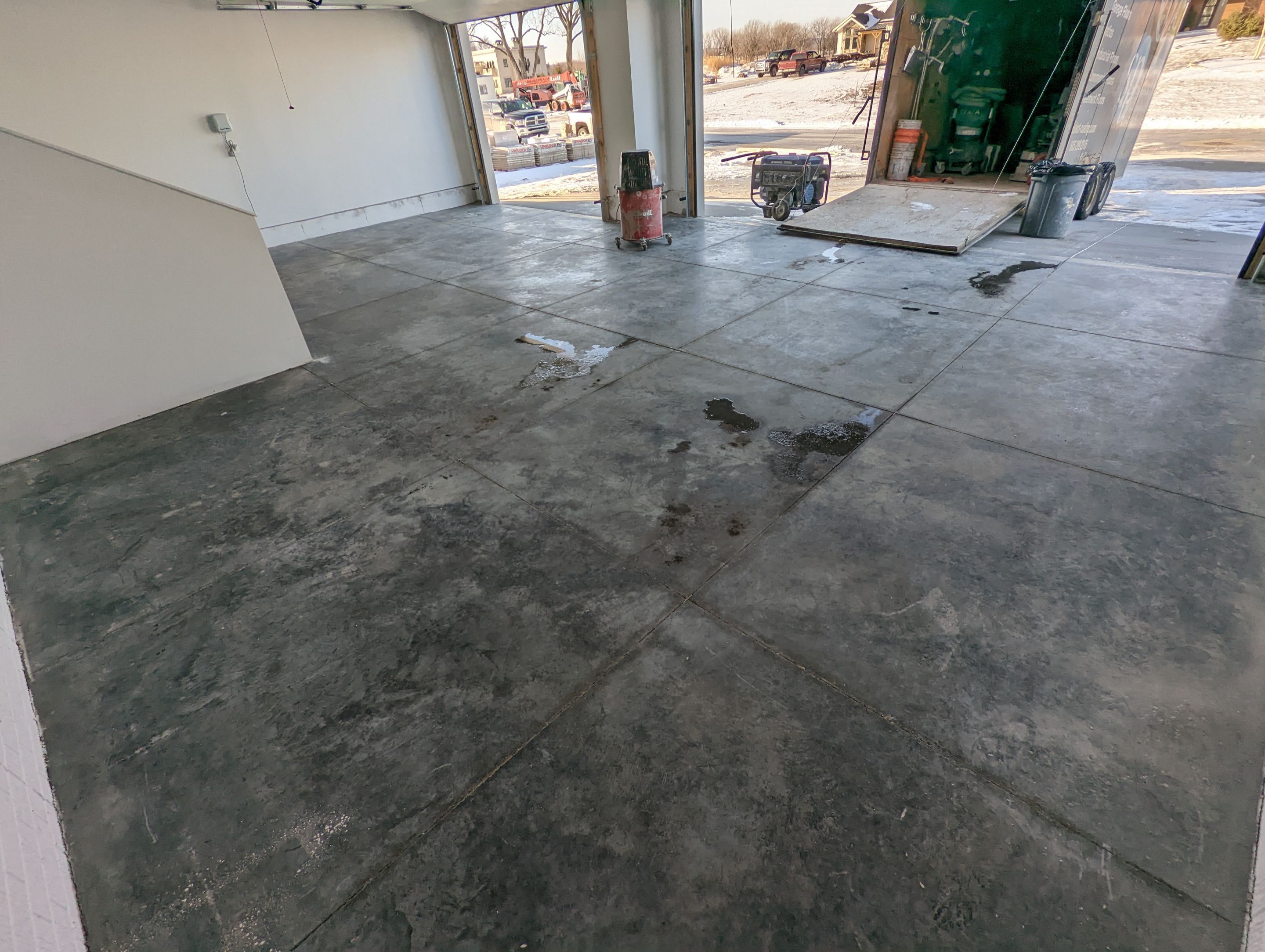 Garage using Sandstone by Select Painting, Coatings & Garage Cabinets