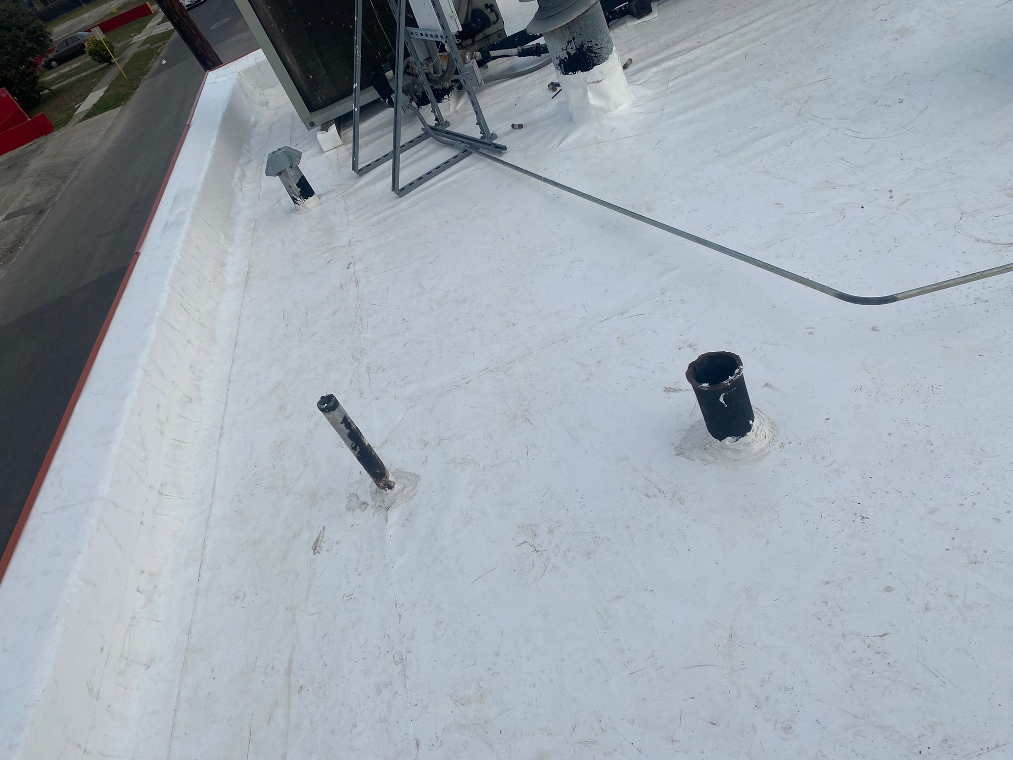 San Antonio Post Office Recover with a 20 year NDL warranty by Grell Roofing, LLC