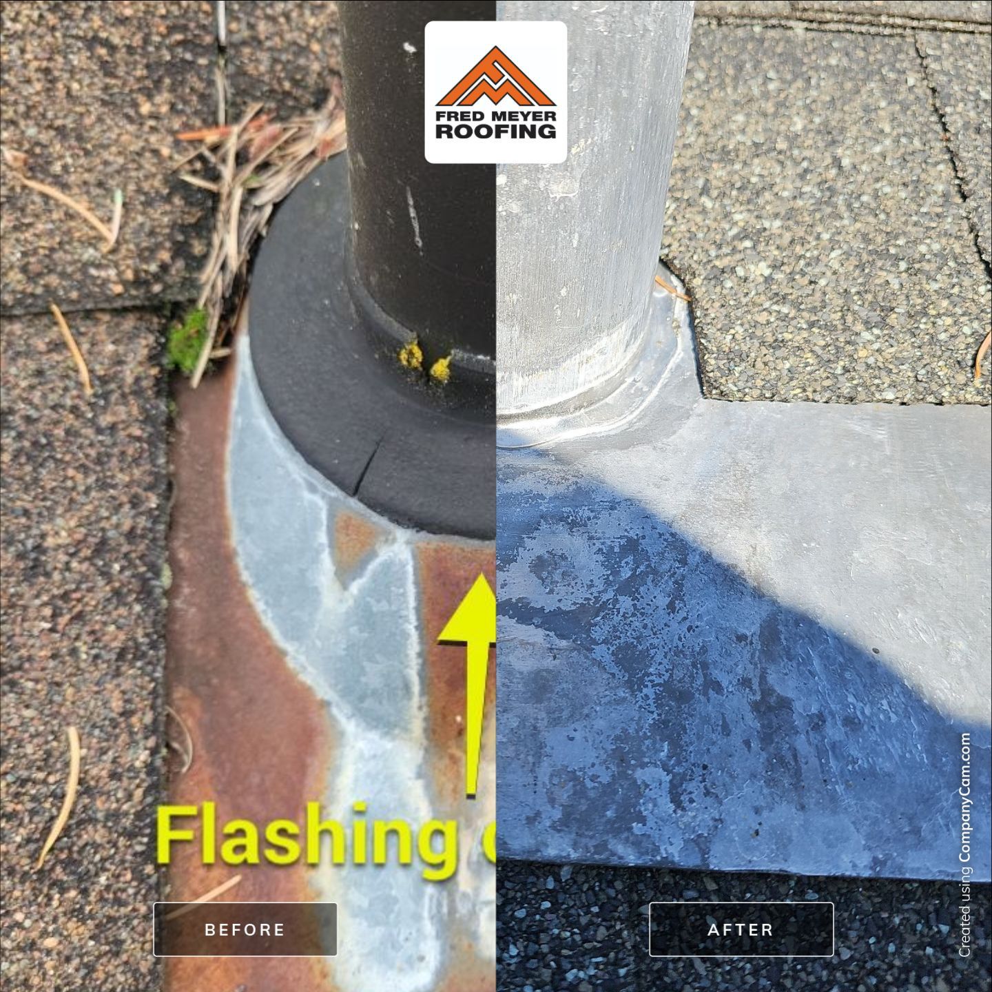 Roofing Project in Burien by Fred Meyer Roofing