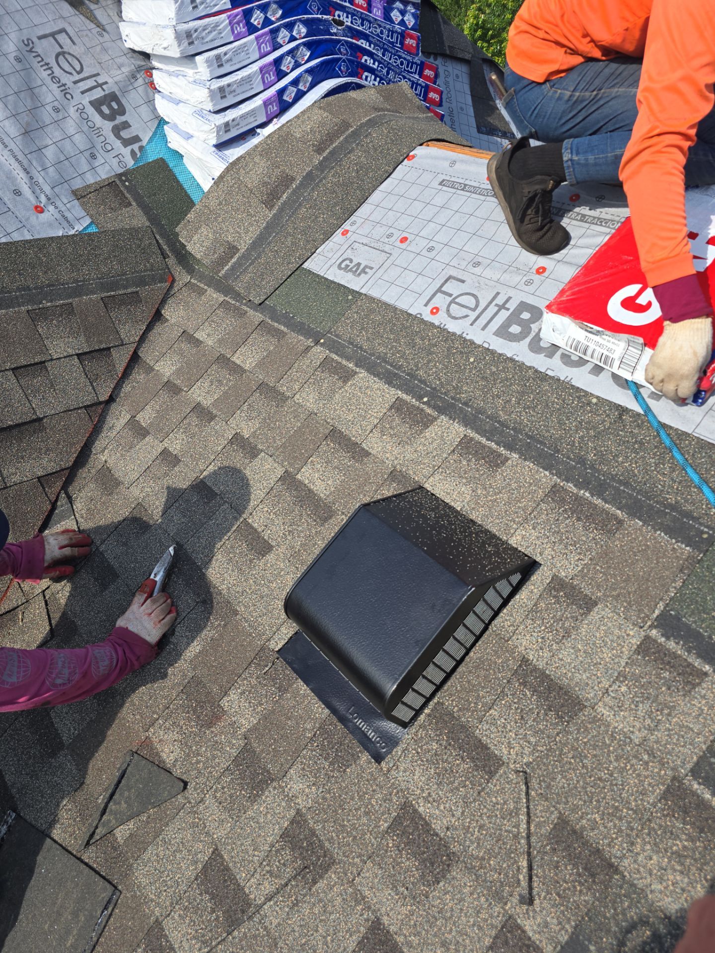 GAF Timberline HDZ in Weathered Wood by Element Pros Roofing, LLC