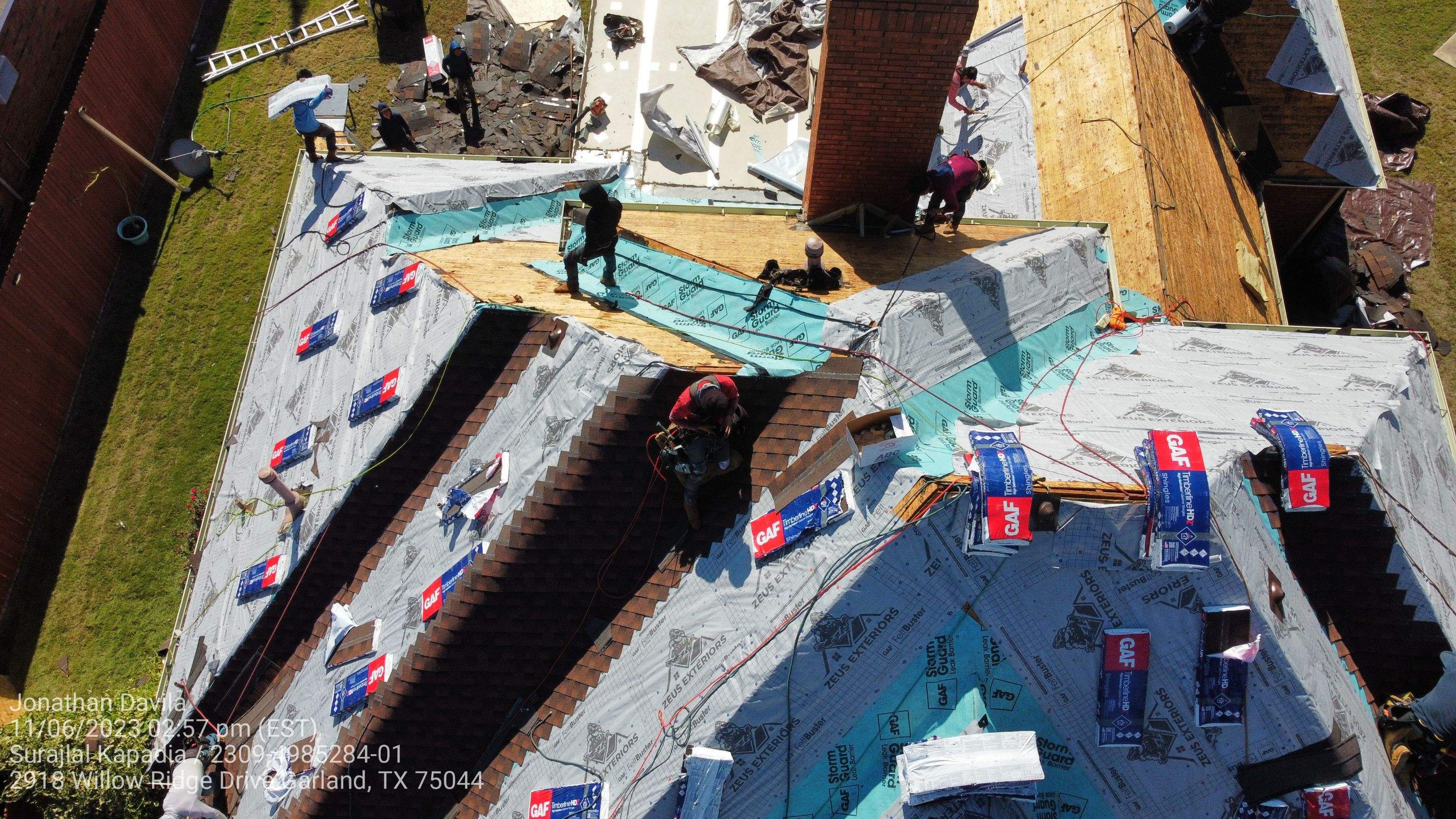 Project in Garland  by Zeus Exteriors