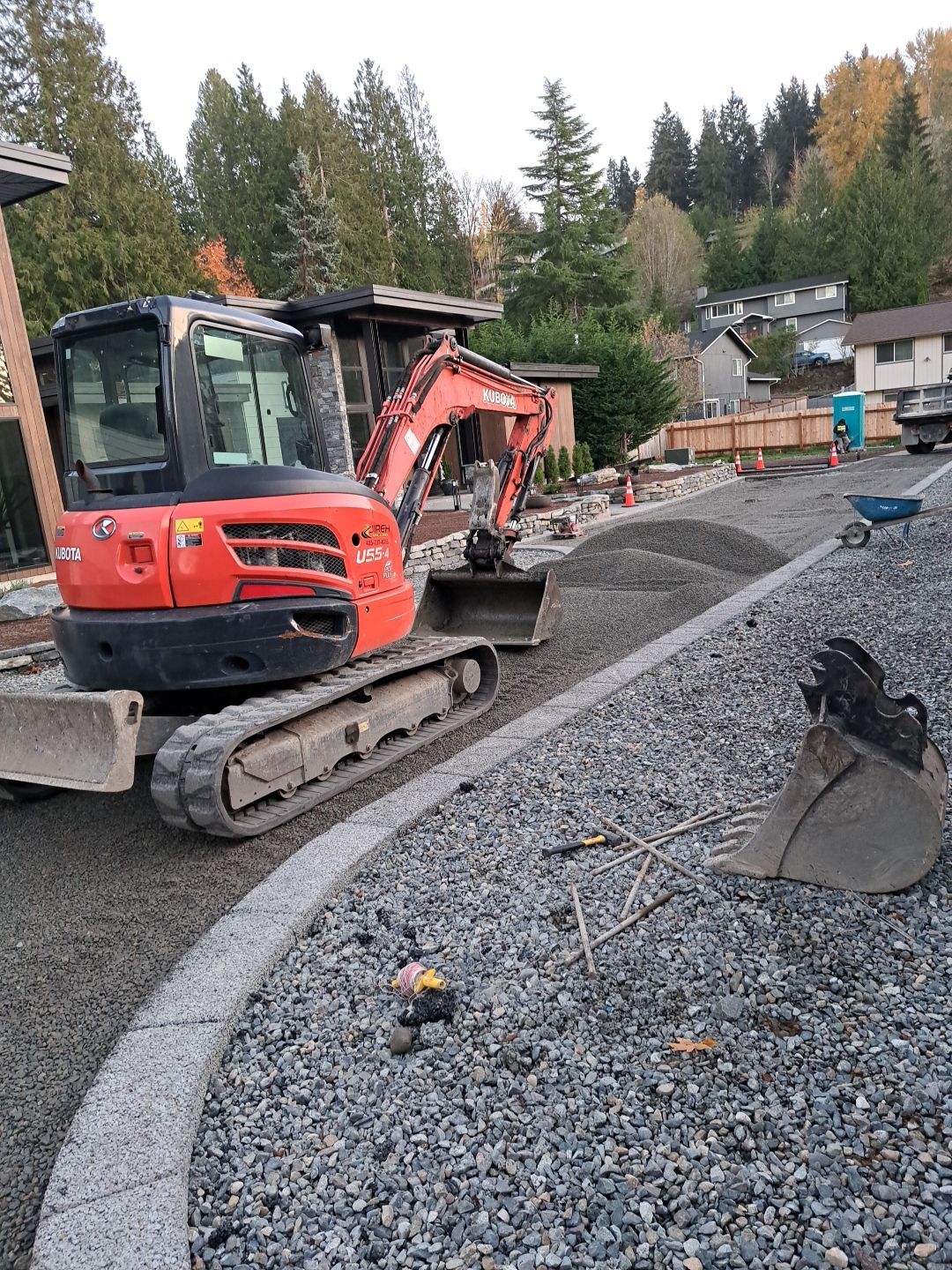 Permeable Pavers Driveway by Jireh Asphalt & Concrete Inc 