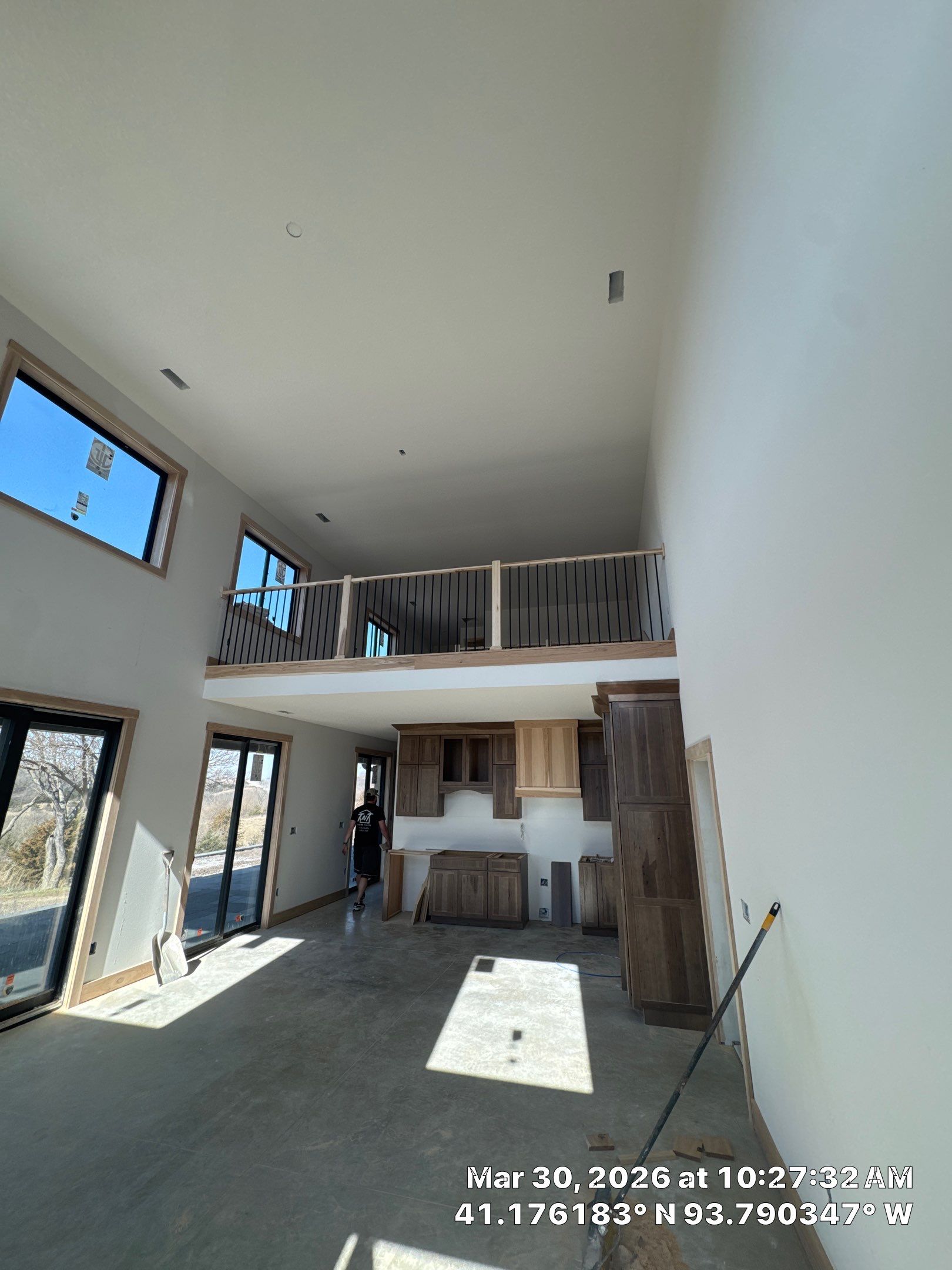 Interior Painting and Staining of Custom Home by Midwest Paint LLC