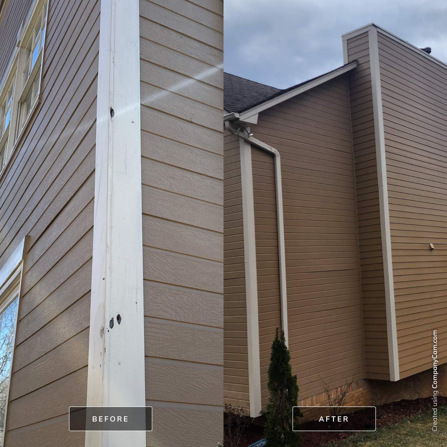 Chimney Siding & Trim Replacement in Birmingham by The Roofing Dudes