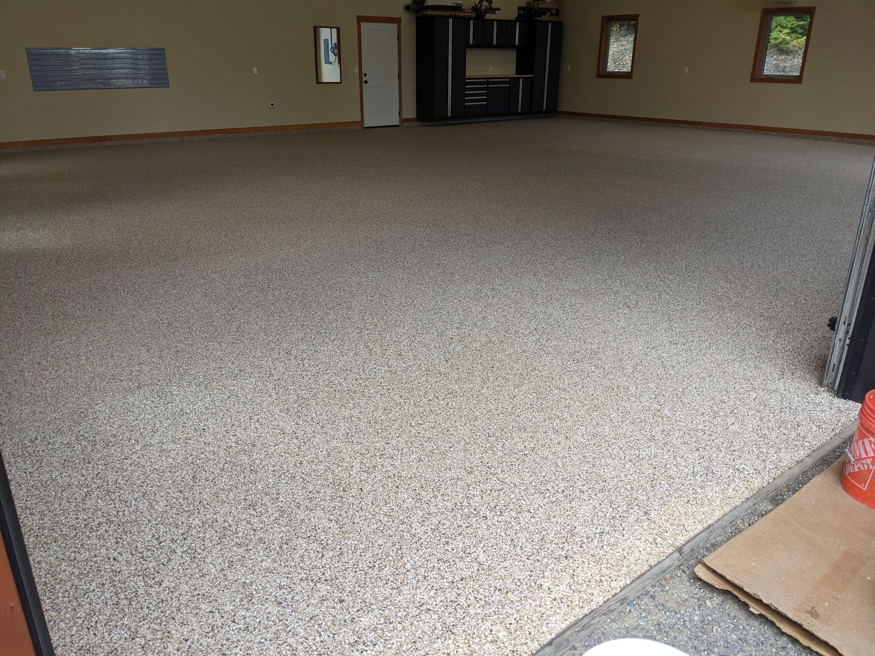 Shop Transformation using Sandstone and the Penntek Evolution System by Croc Coatings, LLC