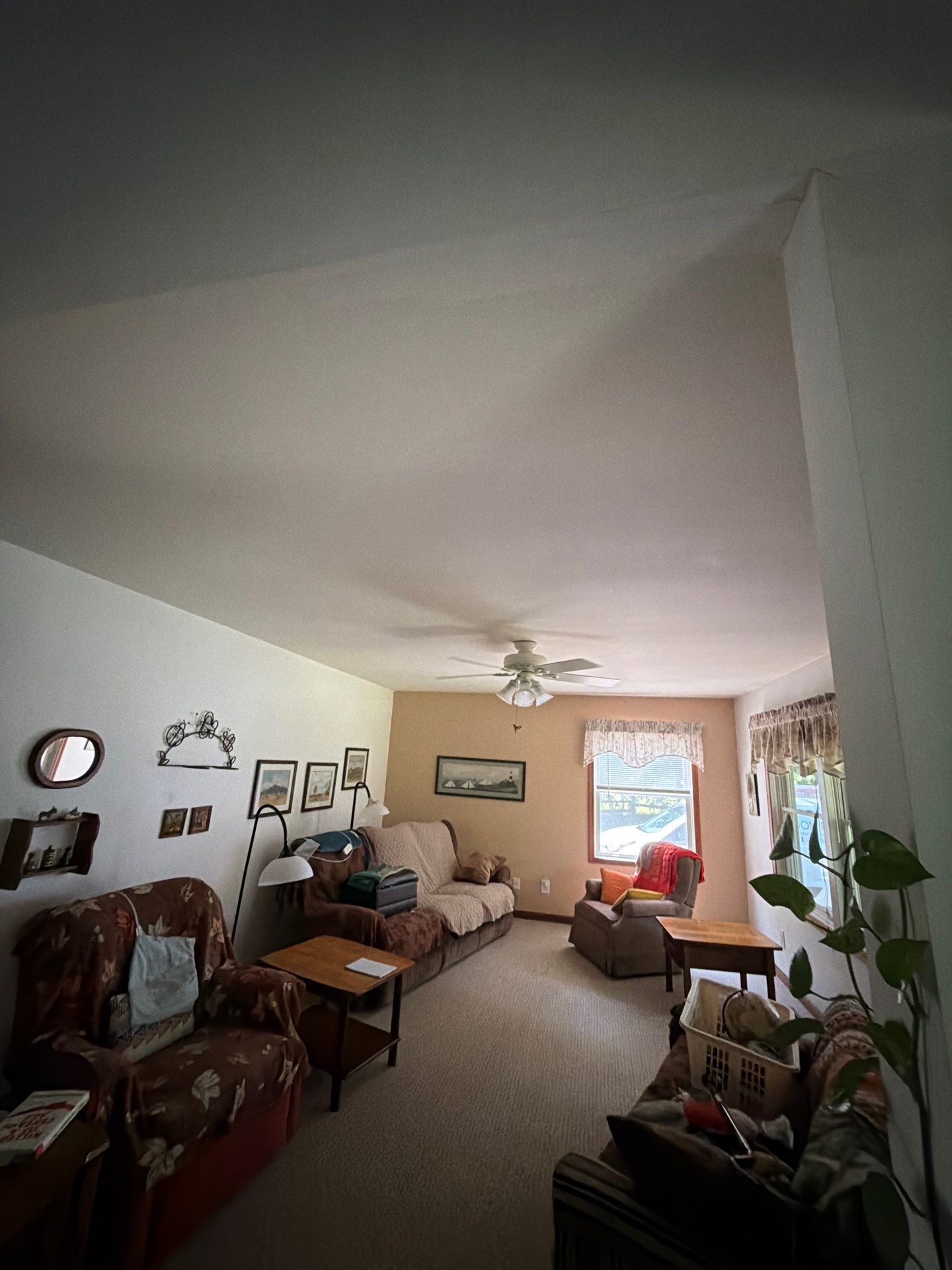 Interior Ceiling Repainting in Fremont Michigan by Gordon Painting