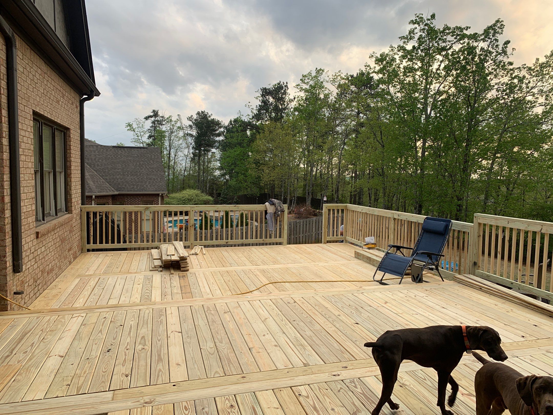 Scout Ridge - Deck Installation  by Pillar and Pine