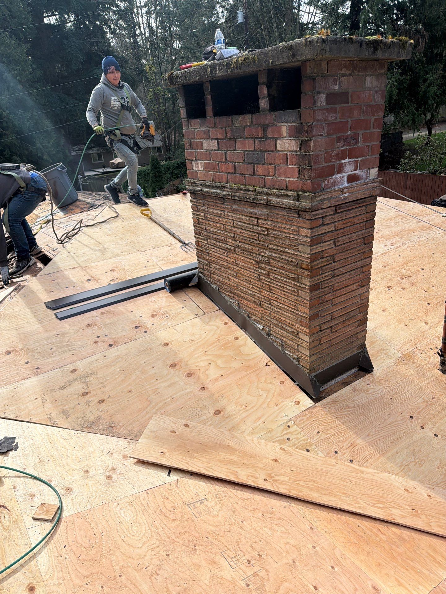 Residential Roofing Installation using GAF UHDZ Shingles by Roofing Formula LLC