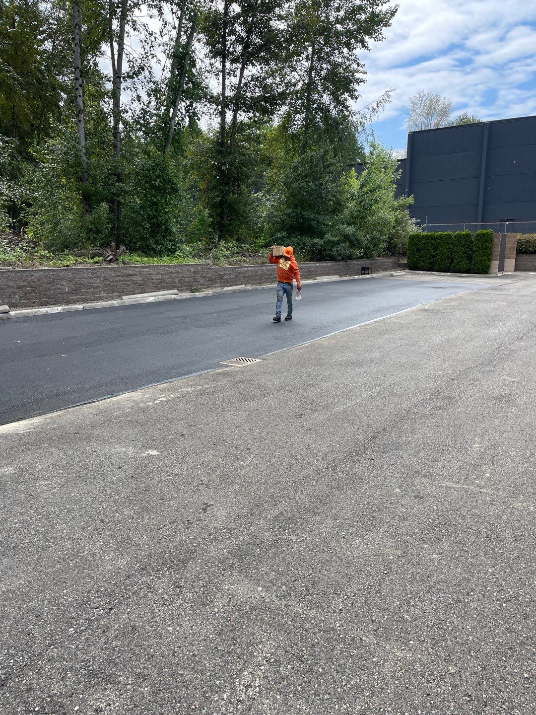 Asphalt Patch Repair & Concrete Curb Renovation | Kirkland  by Jireh Asphalt & Concrete Inc 